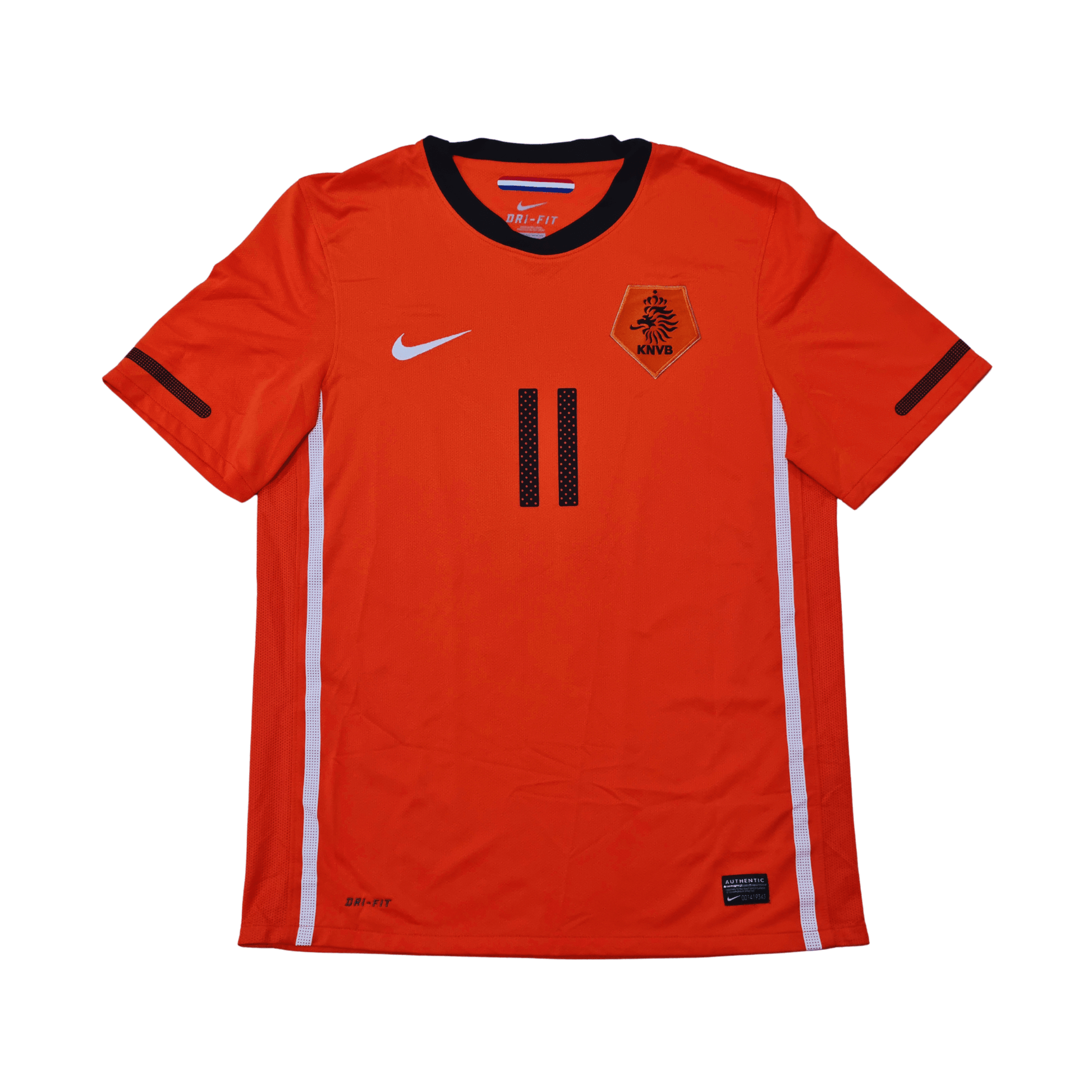 Netherlands 2010 Home Jersey Front - Arjen Robben