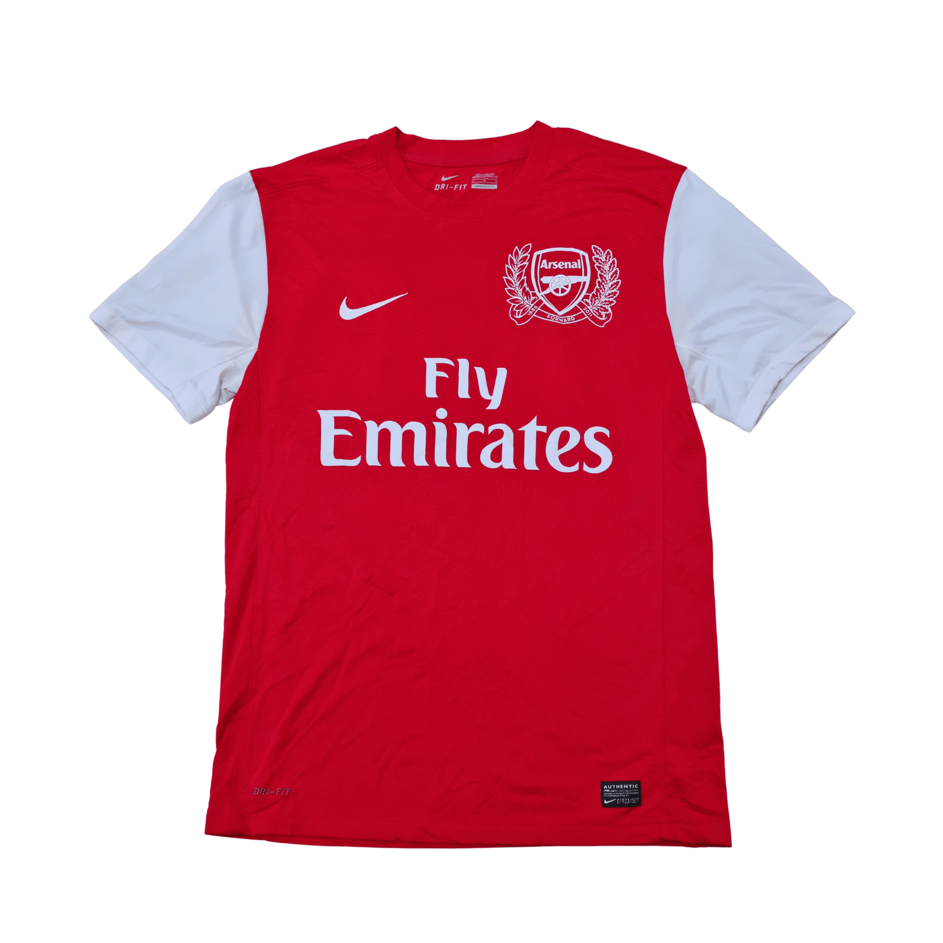 Arsenal 2011/12 Home Red Jersey Front - Jack Wilshire