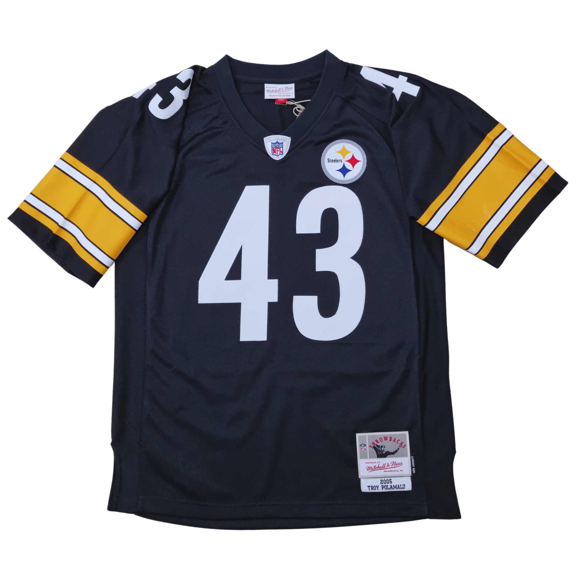 Pittsburgh Steelers 2005 Throwback Jersey - Troy Aumua Polamalu