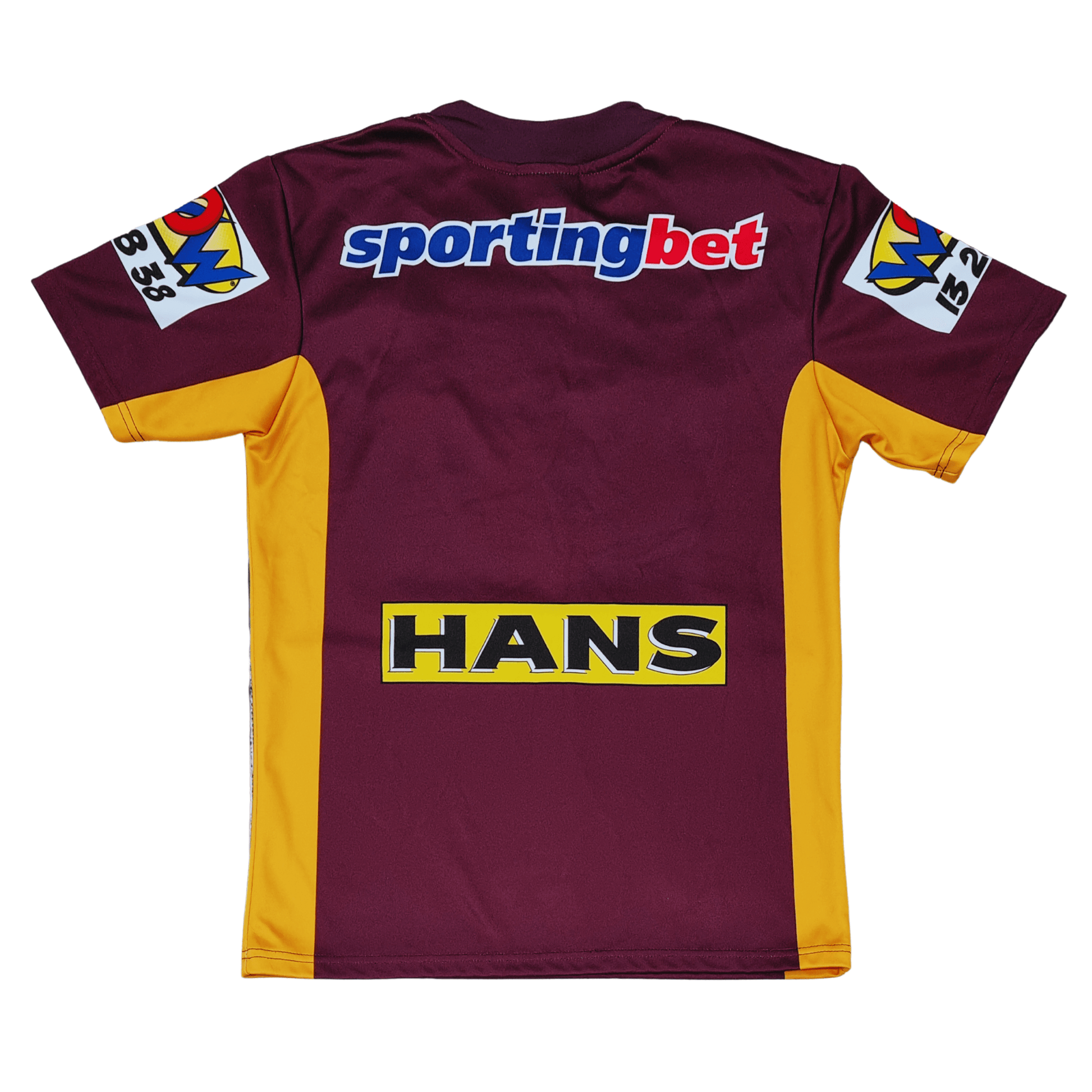 Brisbane Broncos 2011 Home Jersey Back