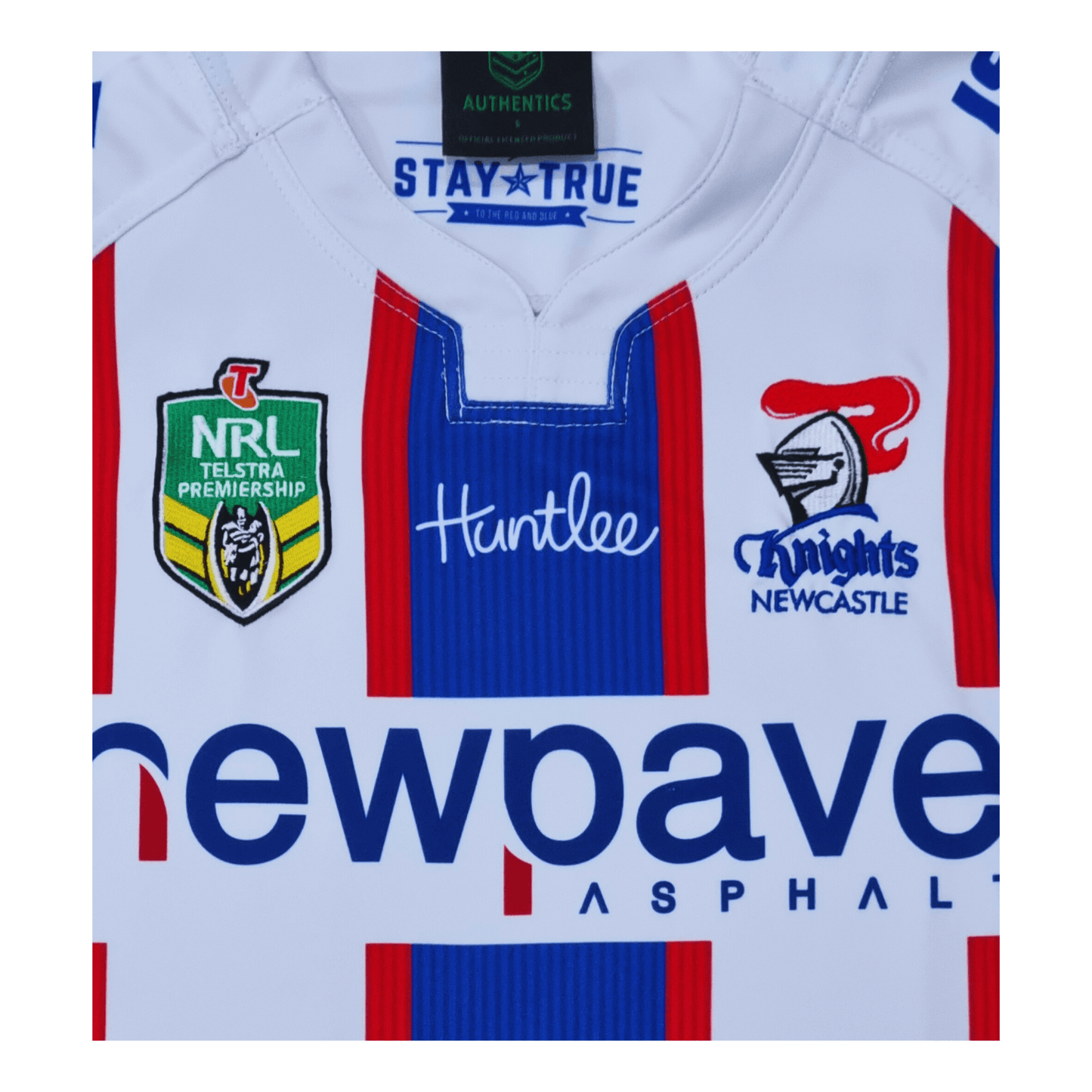Newcastle Knights 2016 Away Jersey - Front