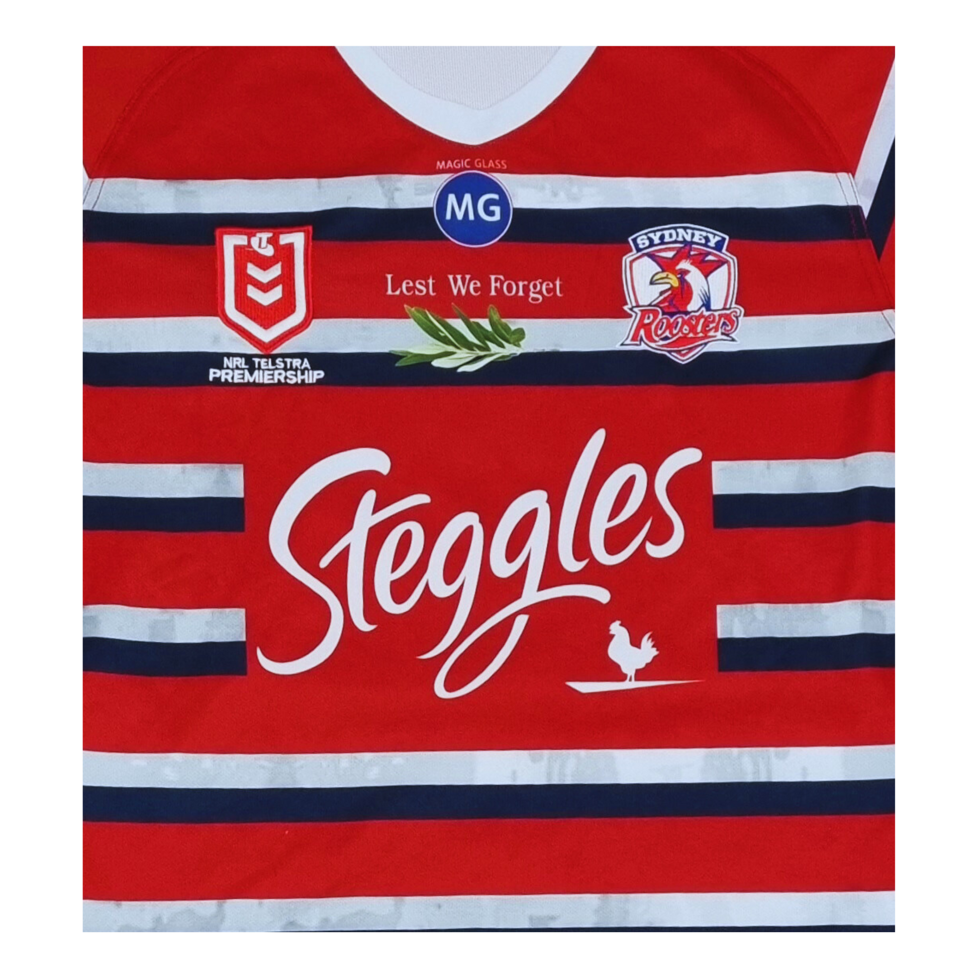 Sydney Roosters 2020 ANZAC Jersey - Logo