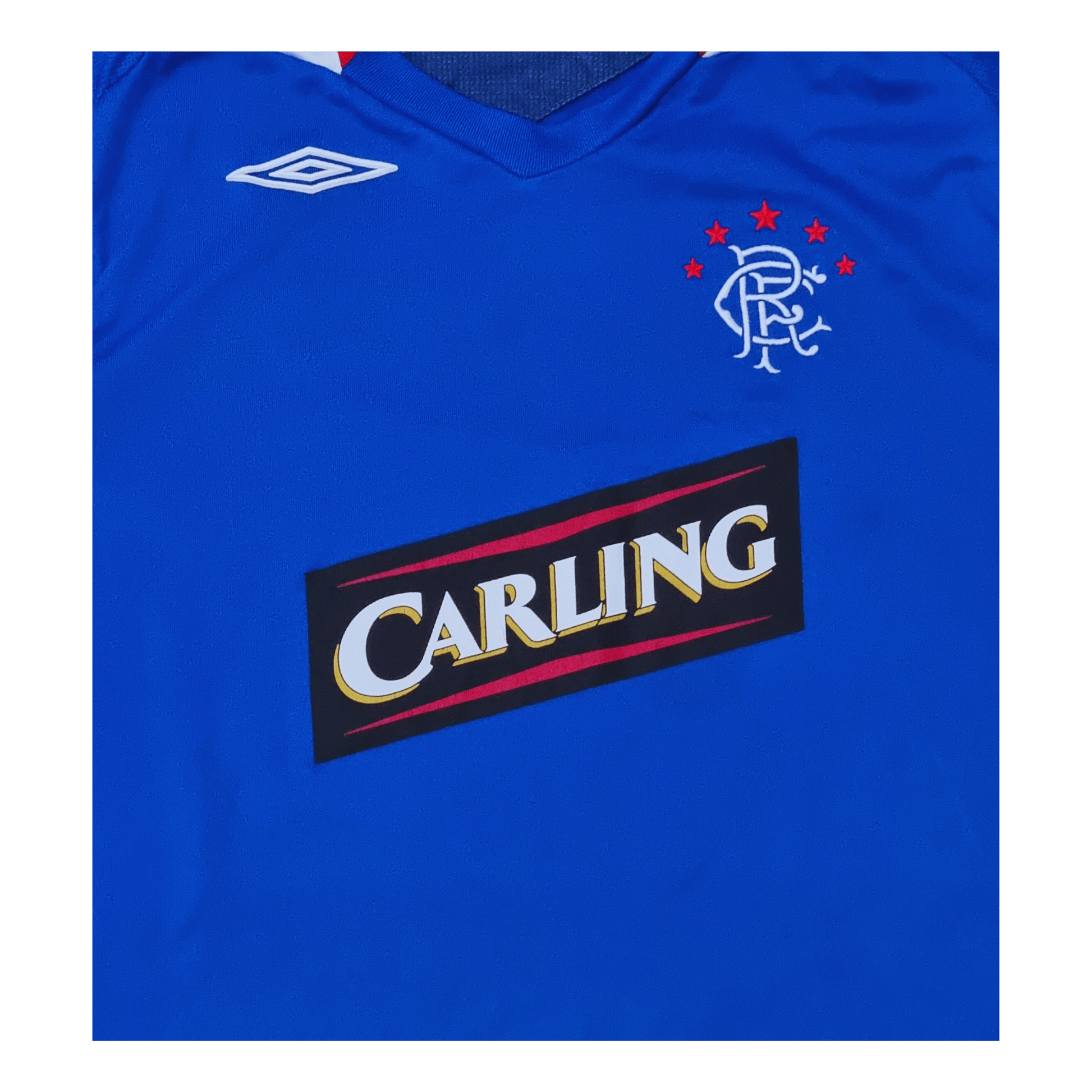 Glasgow Rangers 2006/07 Home Jersey Front Logo | Upcycled Locker