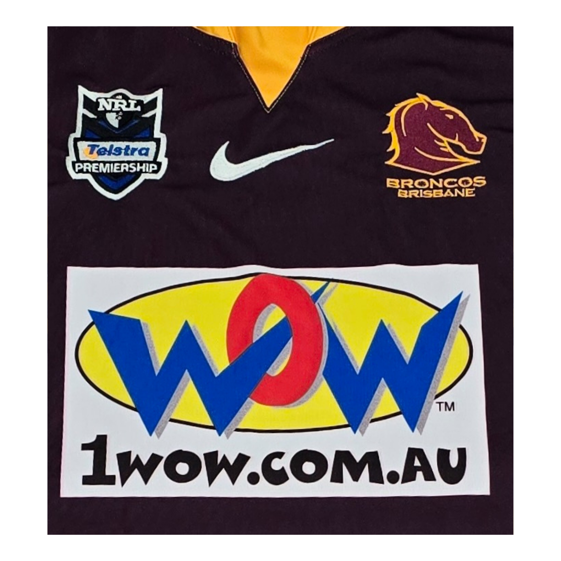 Vintage 2009 Brisbane Broncos Home Jersey