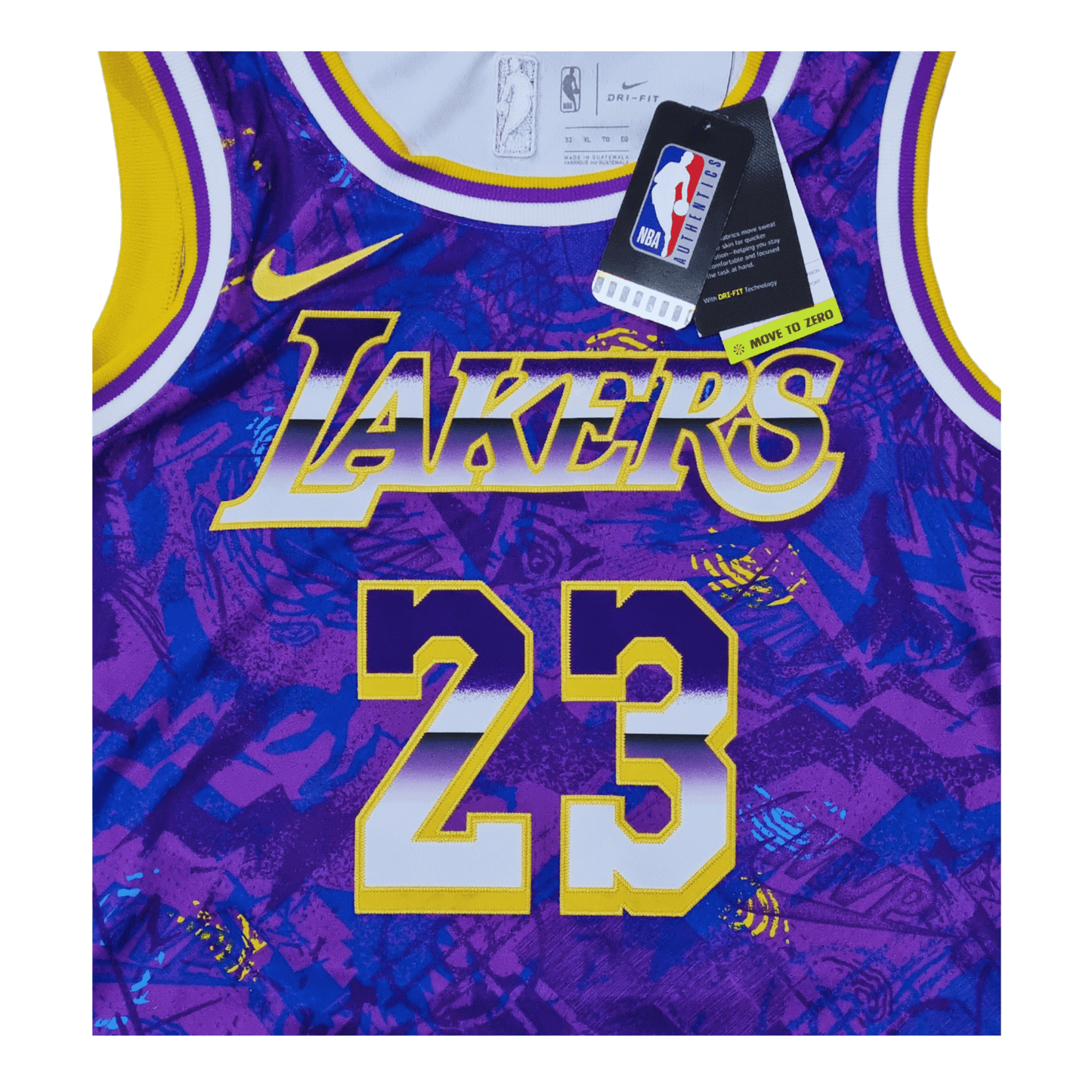 Mens Nike Basketball Laker Jersey | Upcycled Locker