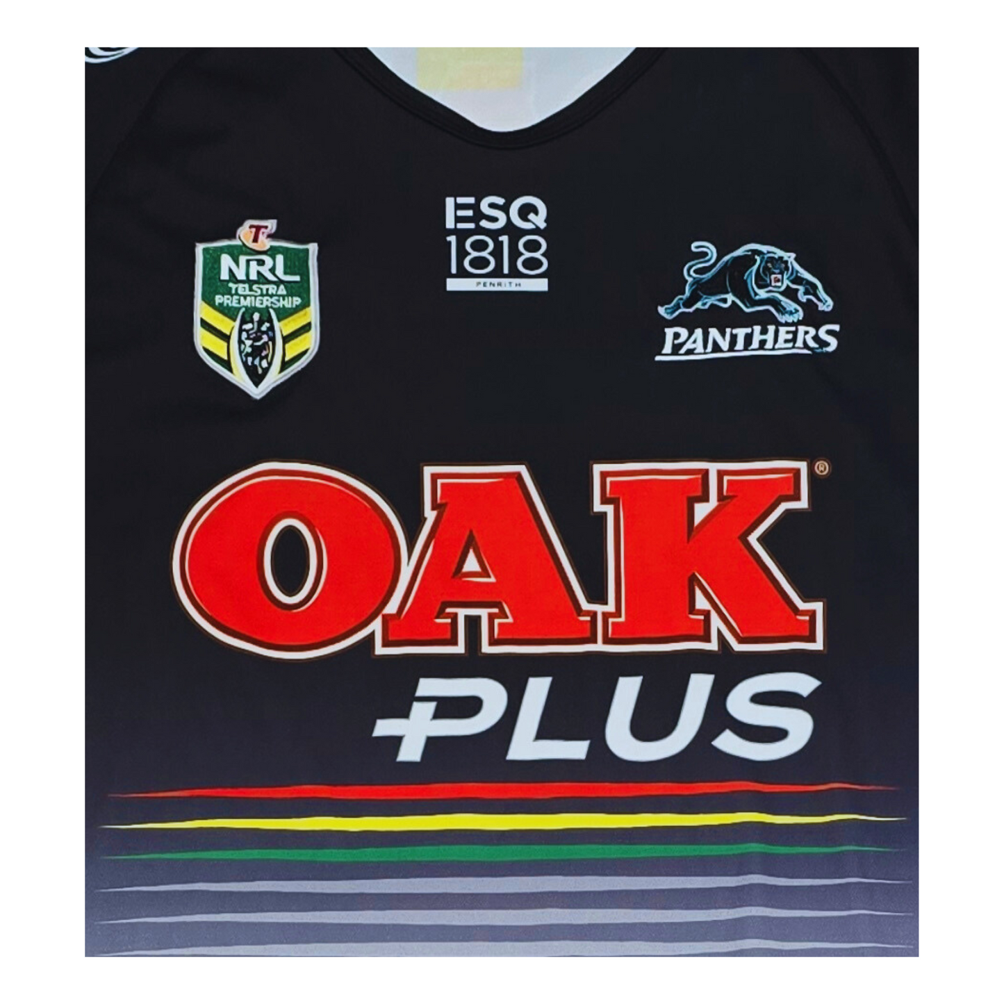 Penrith Panthers 2018 Home Jersey Front Logo
