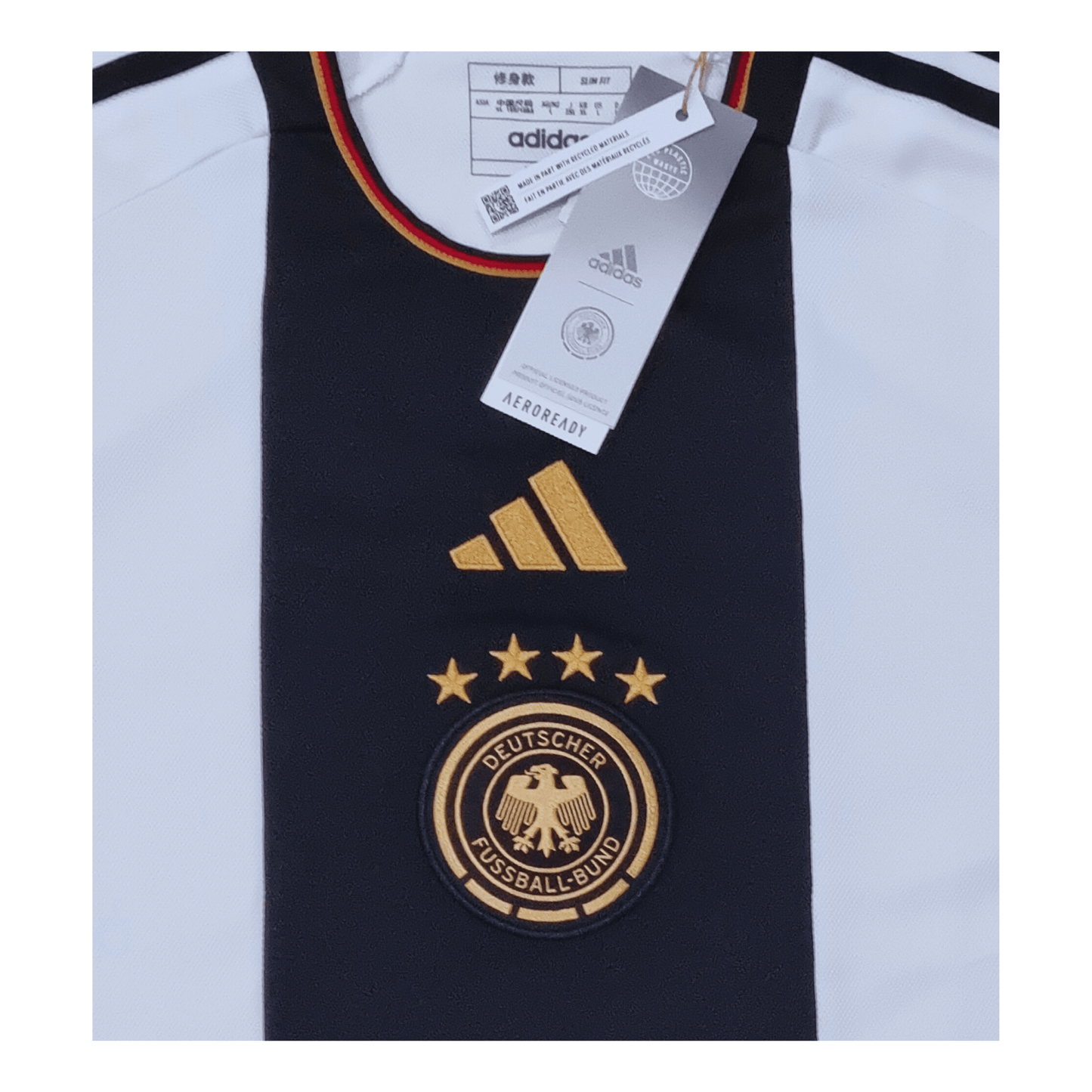 Germany 2022 Home Jersey Front Logo | Upcycled Locker
