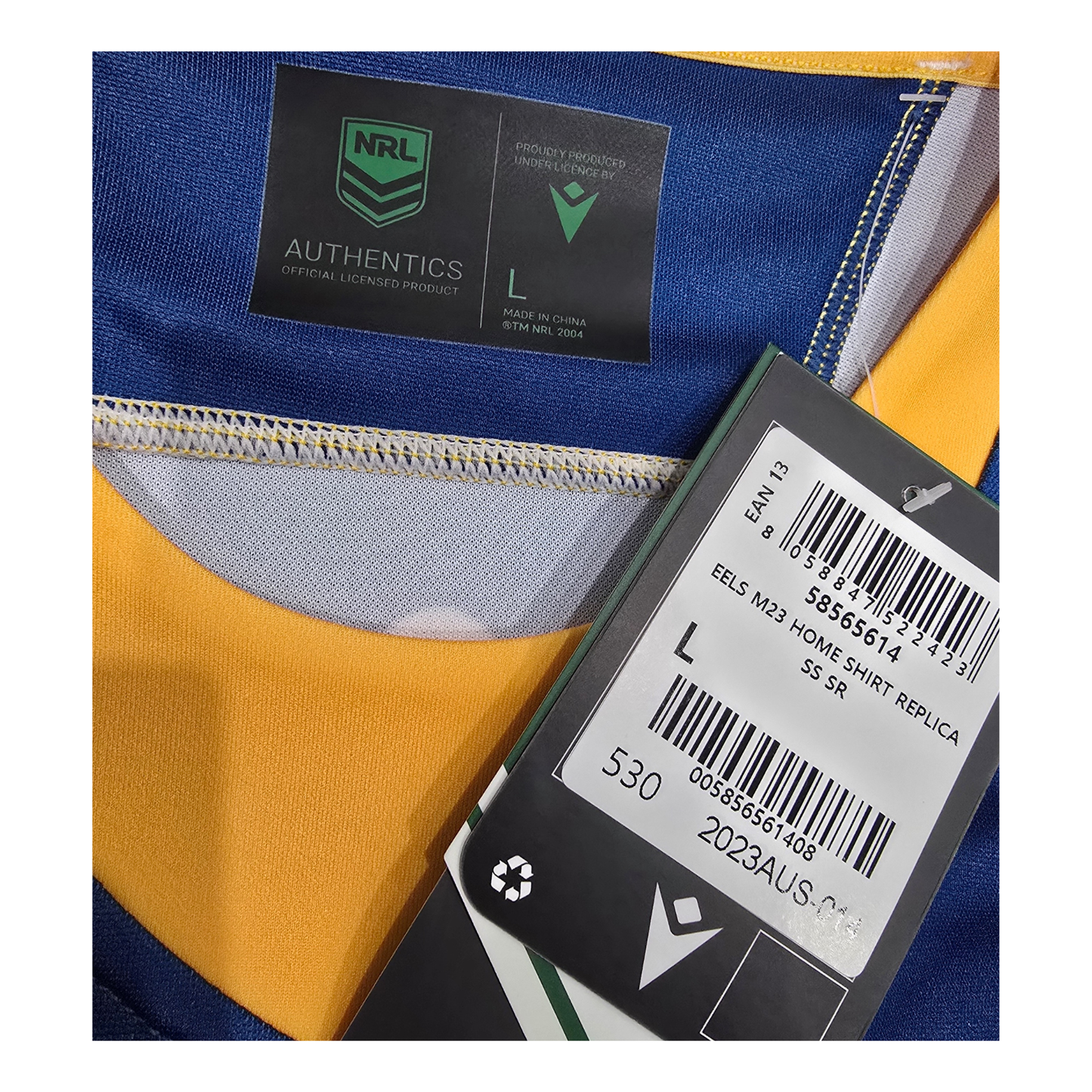Parramatta Eels 2023 Home Jersey