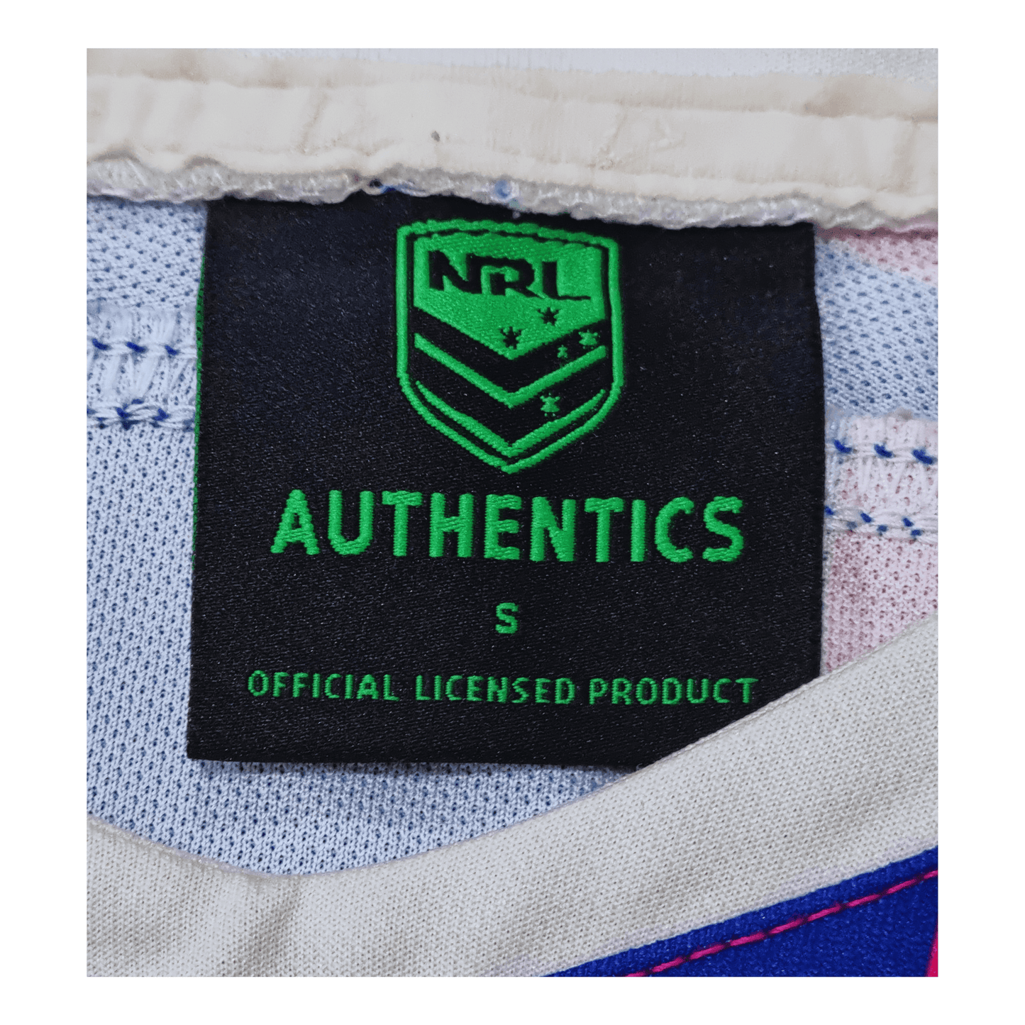 Newcastle Knights 2014 'Women in League' Jersey - Tag