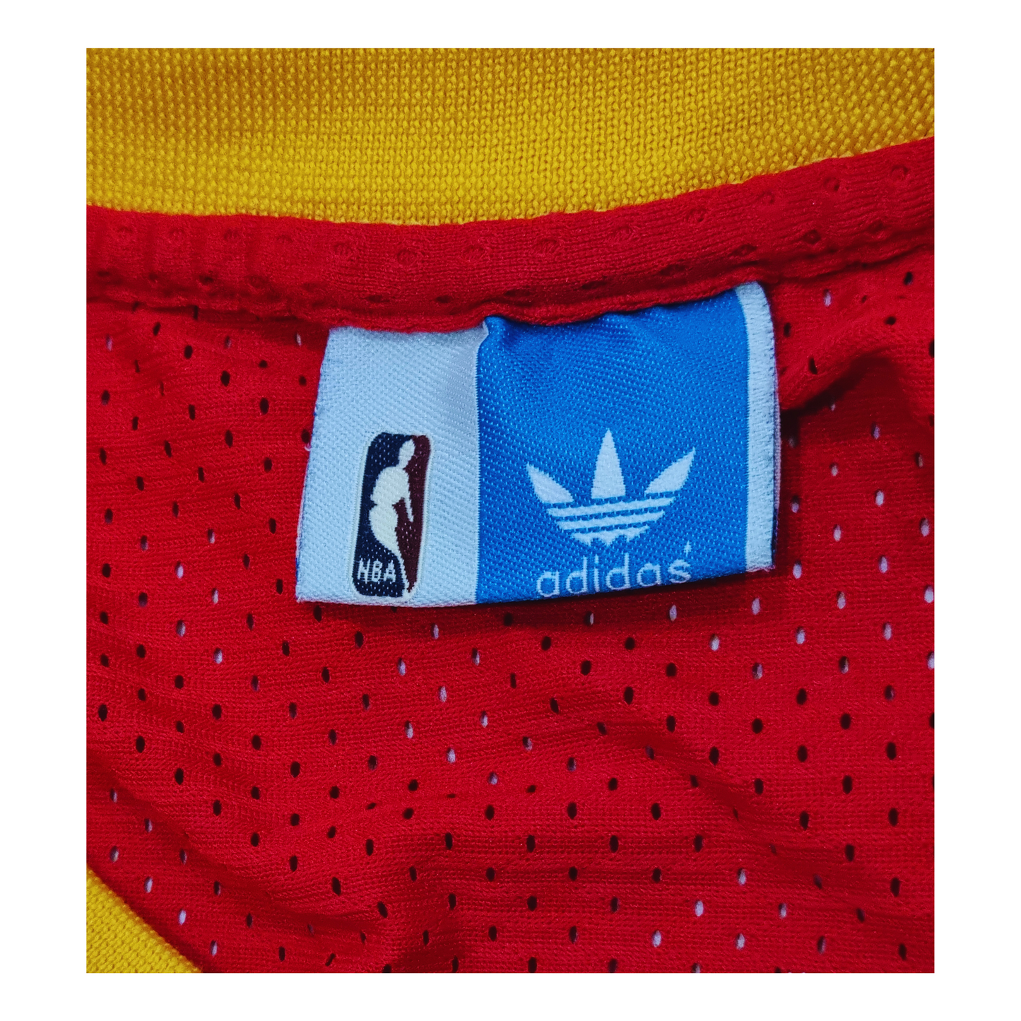 Houston Rockets HWC Soul Swingman Jersey - Hakeem Olajuwon Collar Tag | Upcycled Locker