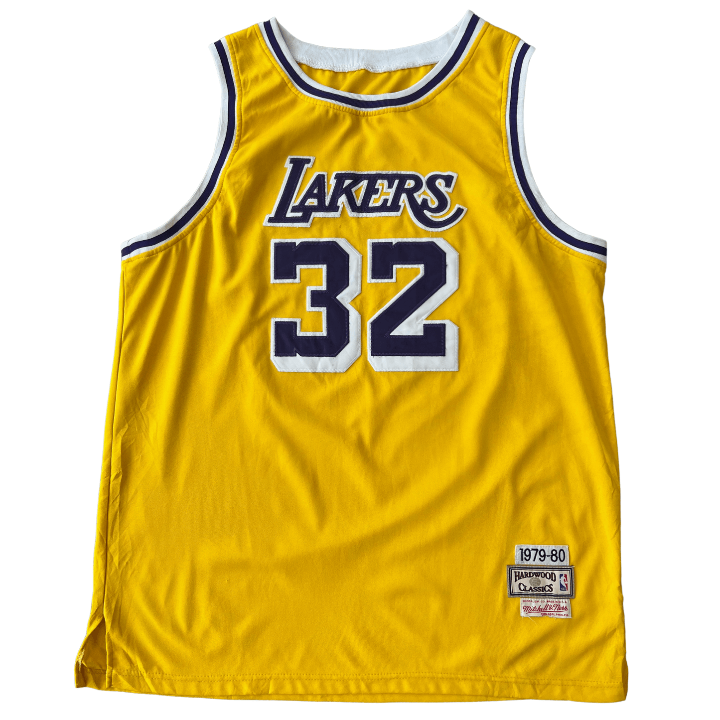 LA Lakers HWC Swingman Jersey Front - Magic Johnson