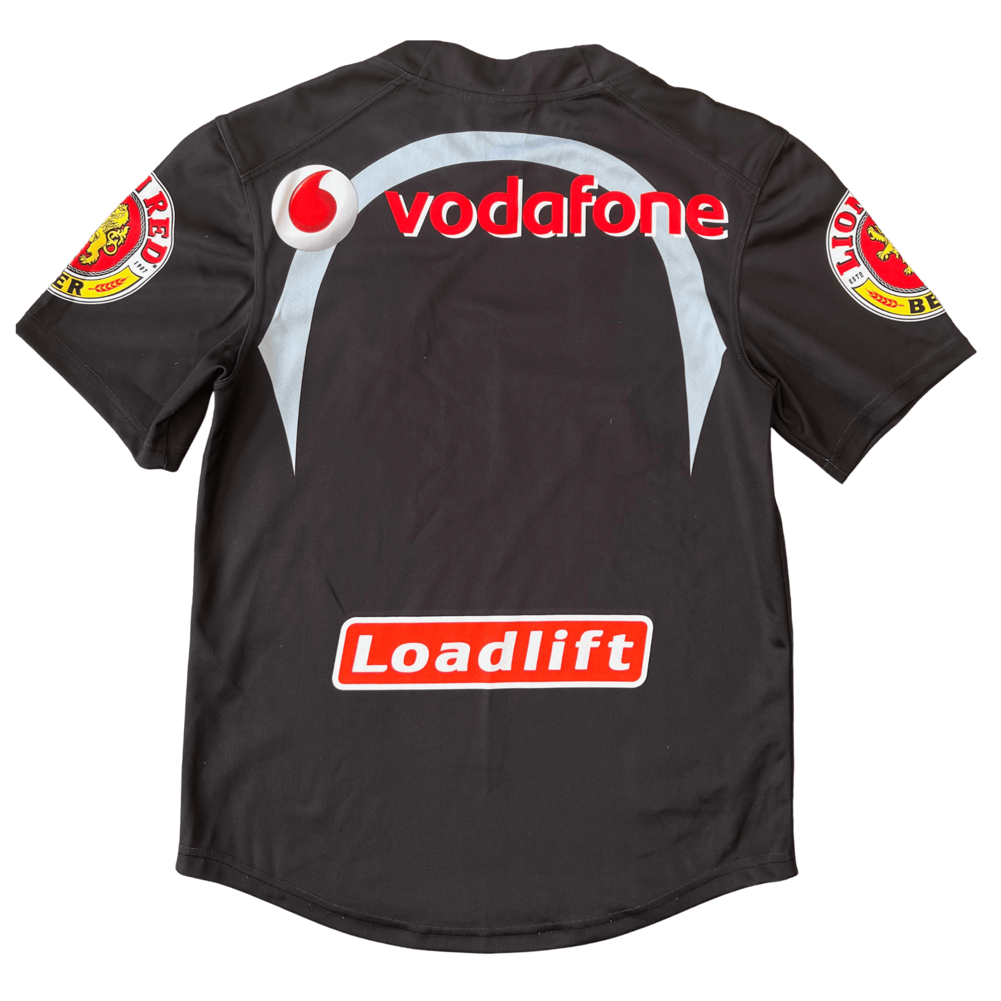 New Zealand Warriors 2008 Home Jersey Back