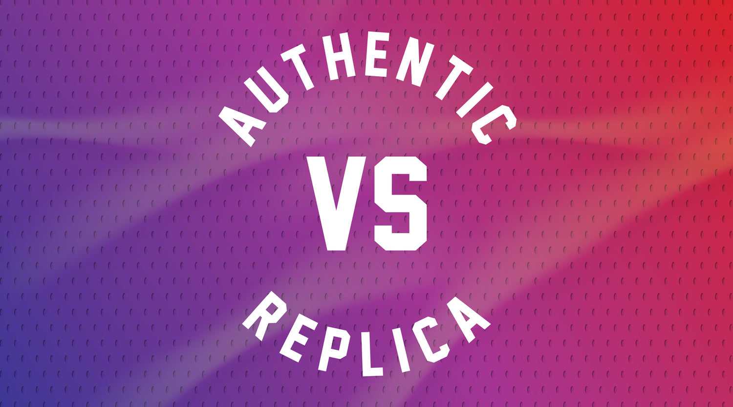 Difference Replica vs Authentic Jerseys Upcycled Locker