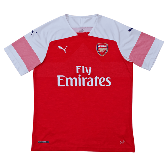 Arsenal 2018/19 Home Jersey Pink, White & Red - Front