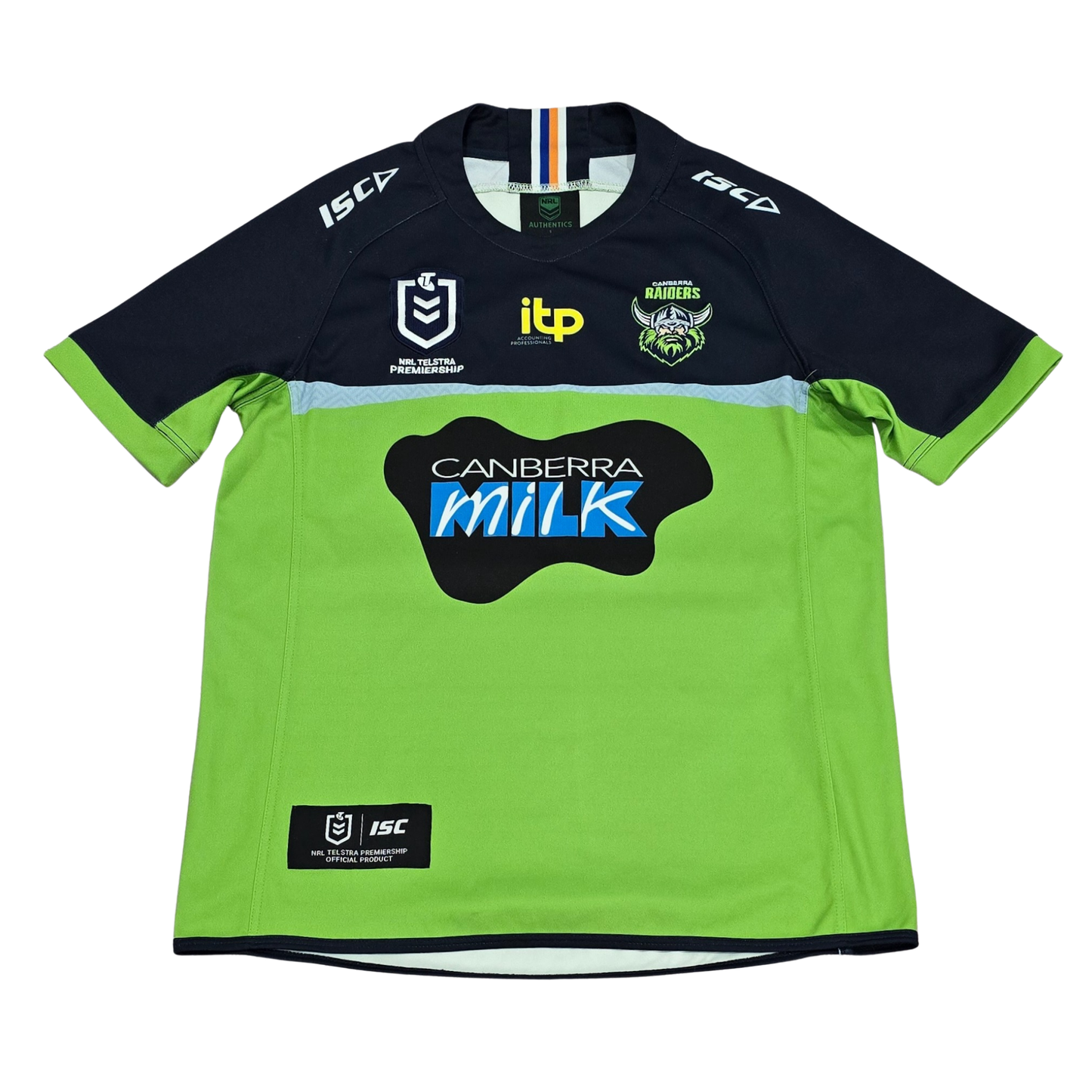 Canberra Raiders 2021 Home Jersey Front