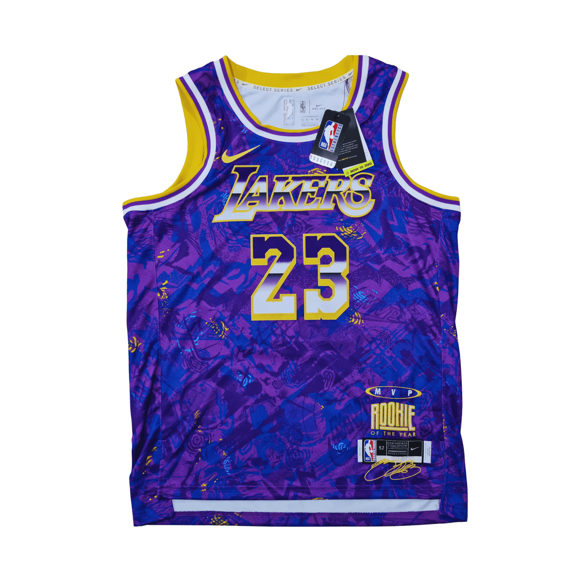 Los Angeles Lakers MVP Select Series Jersey - Lebron James - Front