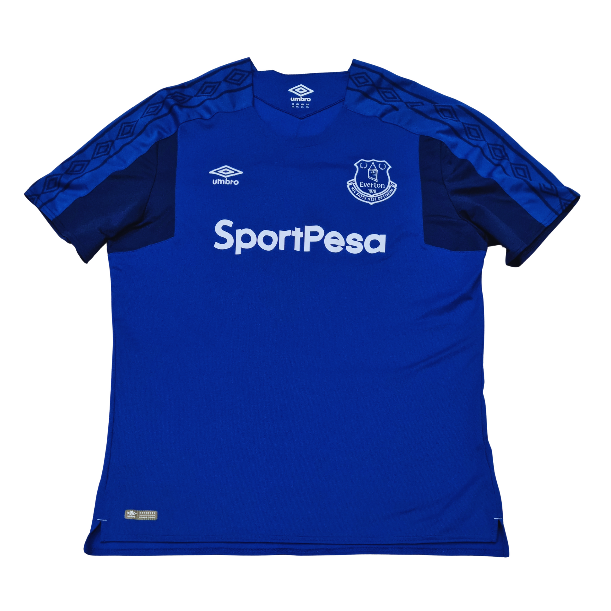 Everton 2017/18 Home Jersey Front - Wayne Rooney