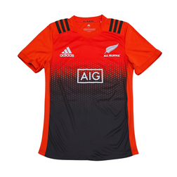 New Zealand All Blacks 2017 Training Jersey Front | Upcycled Locker