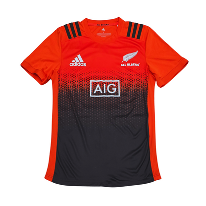 New Zealand All Blacks 2017 Training Jersey Front | Upcycled Locker