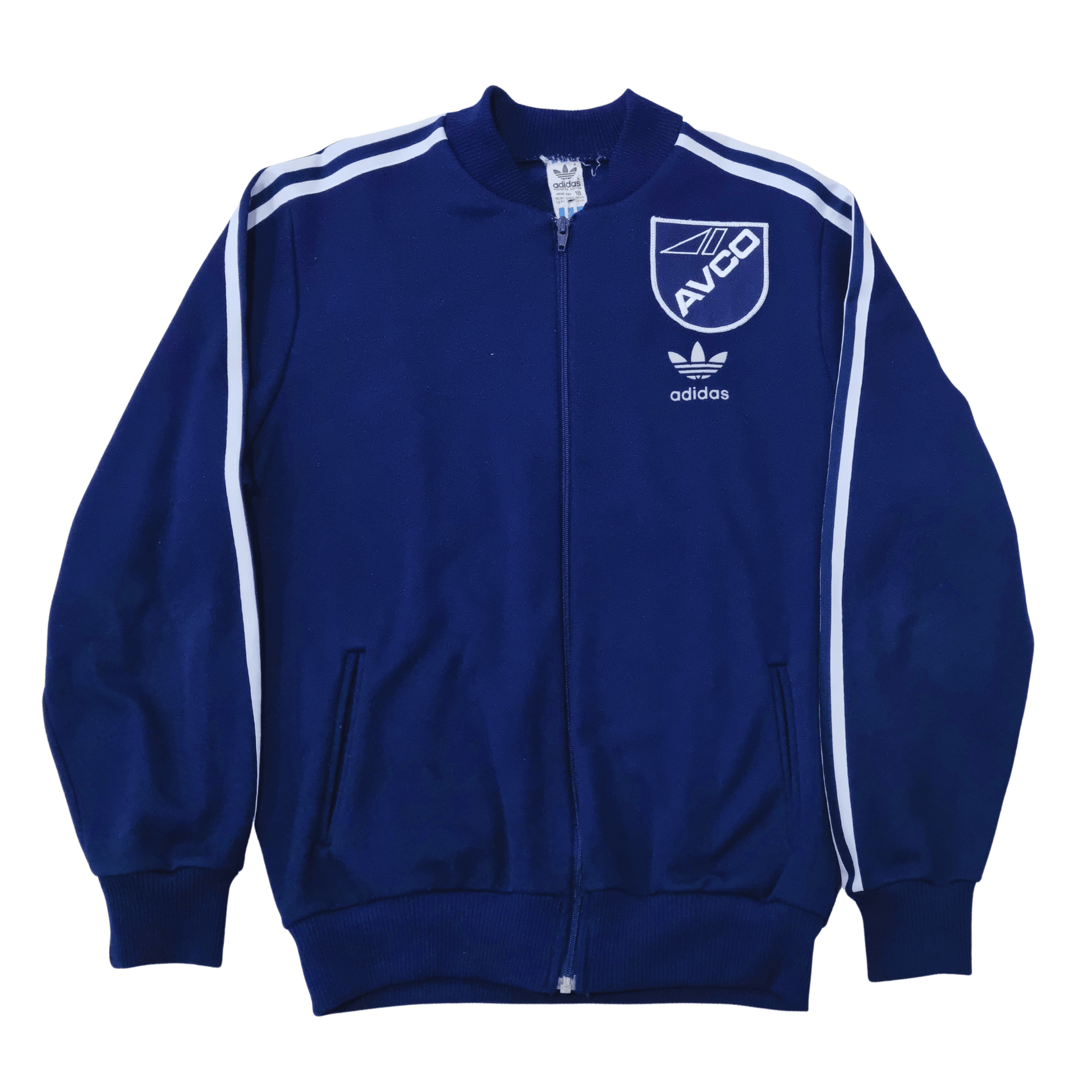 Carlton Blues 1980s Training Jacket -  Front