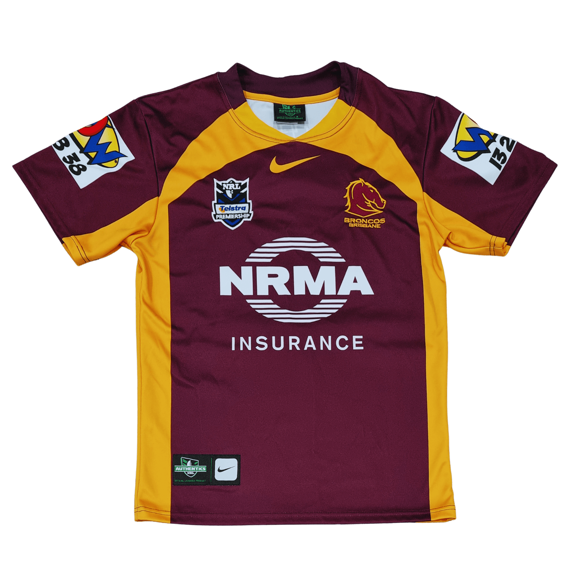 Brisbane Broncos 2011 Home Jersey Upcycled Locker