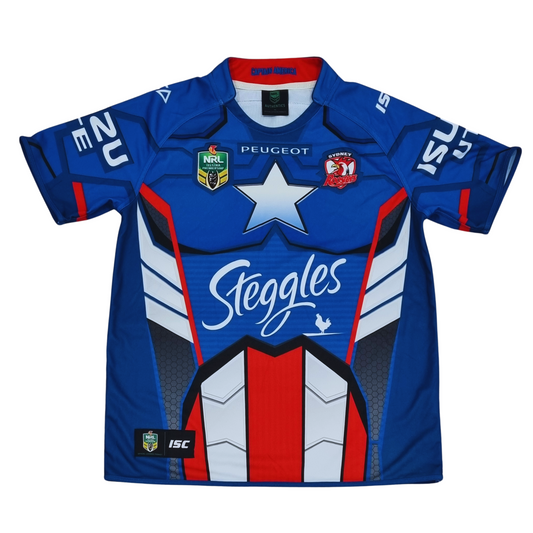 Sydney Roosters 2014 Captain America Jersey - Front
