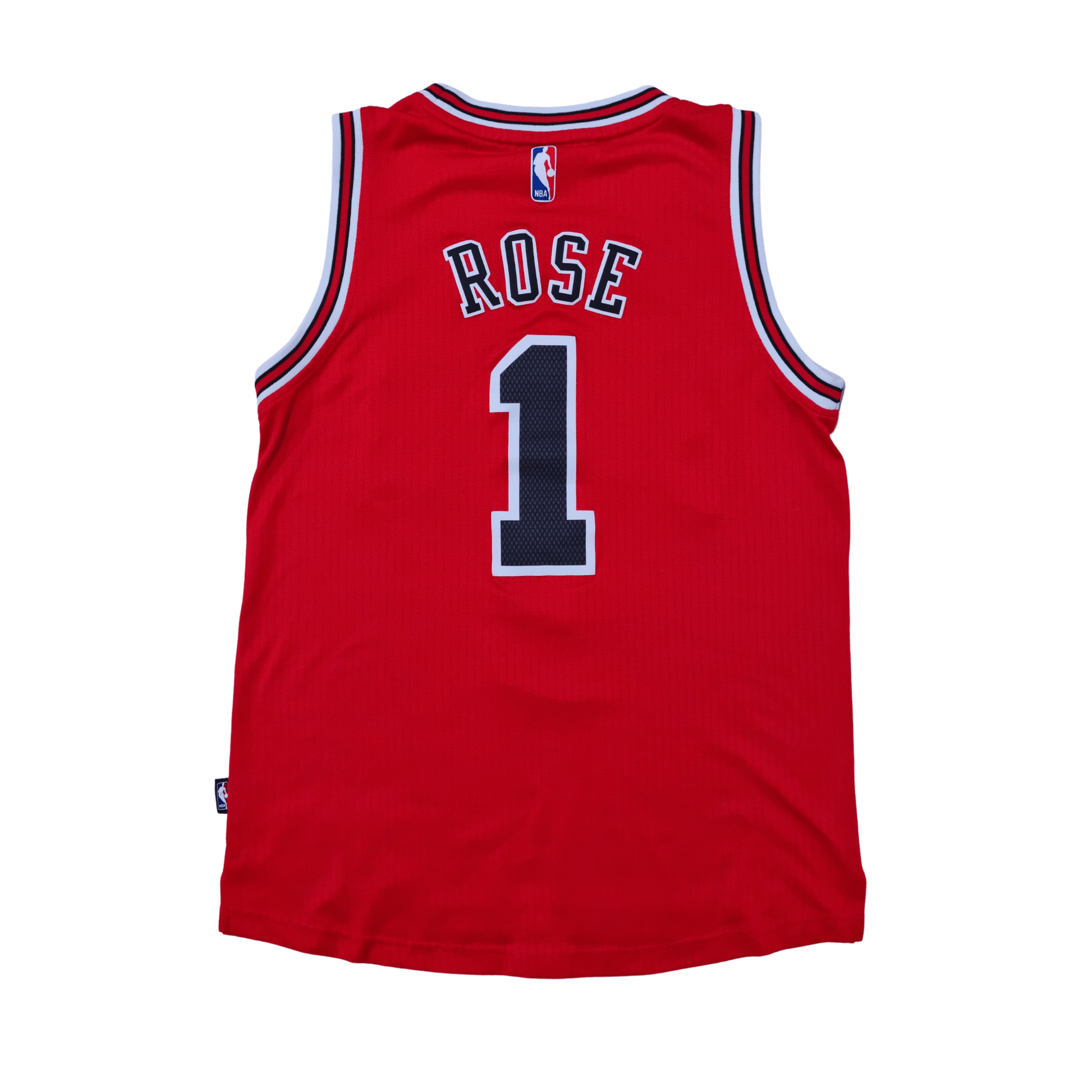 Chicago Bulls Swingman Jersey - Back -  Derrick Rose