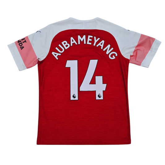 Arsenal 2018/19 Home Jersey - Pierre-Emerick Aubameyang