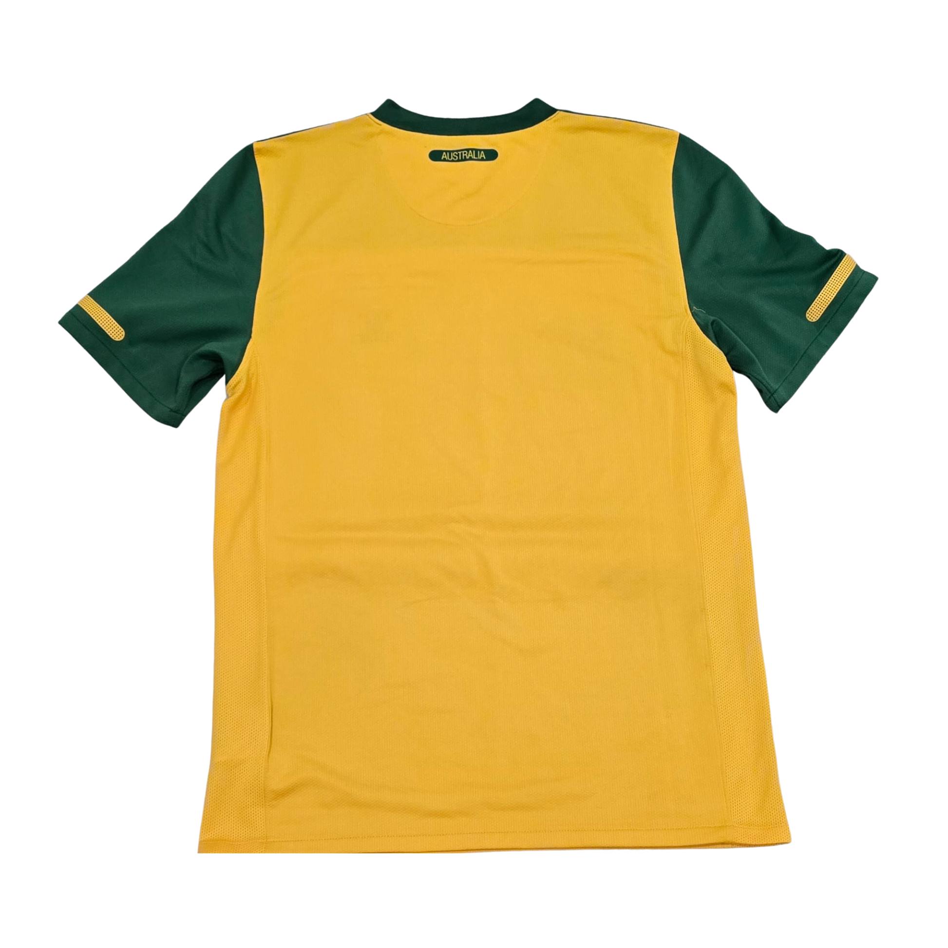Australia 2010 Home Jersey Back View