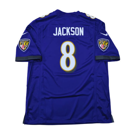 Baltimore Ravens Jersey - Lamar Jackson Jr. - back