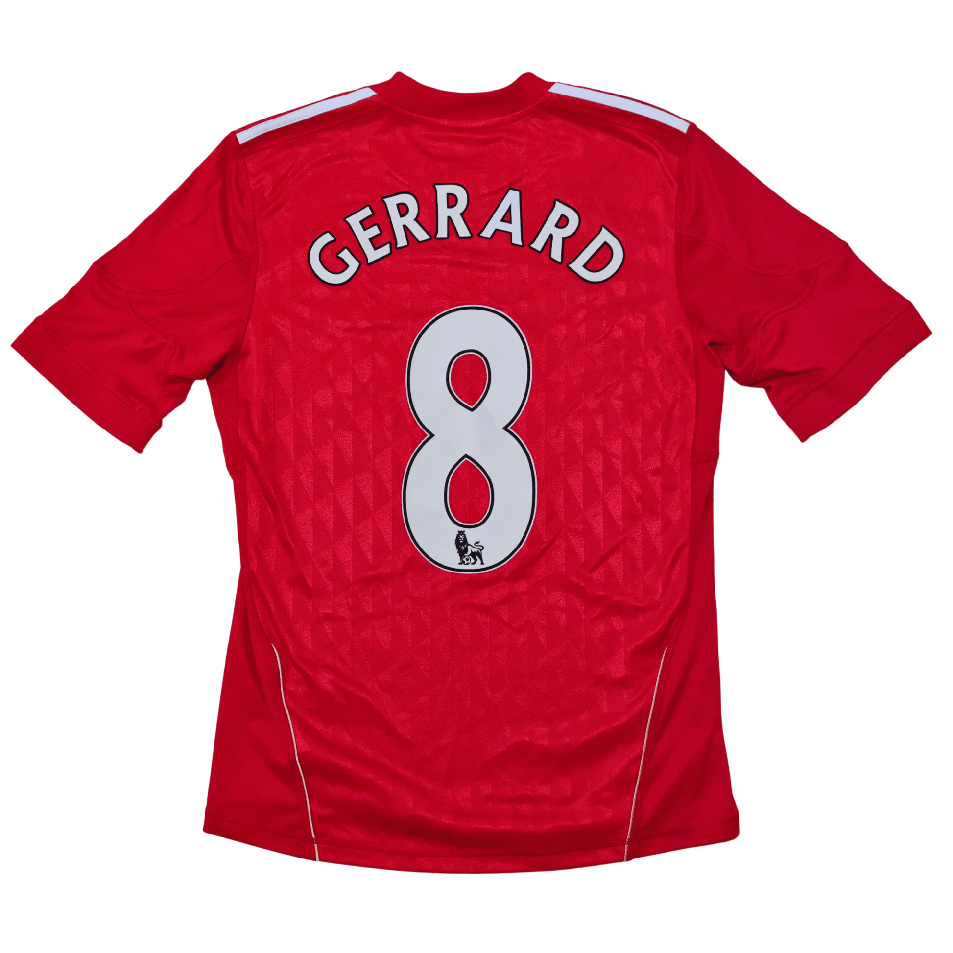 Liverpool 2010/12 Home Jersey Back - Steven Gerrard
