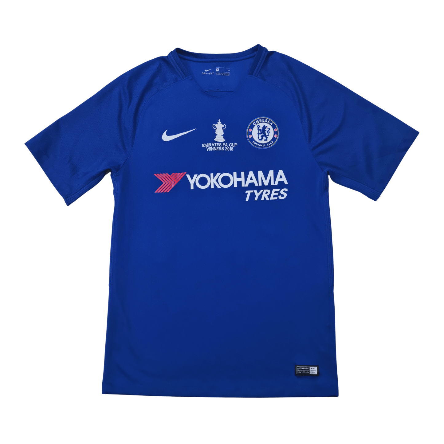 Chelsea 2017/18 Home Jersey - Willian Front - Upcycled Locker