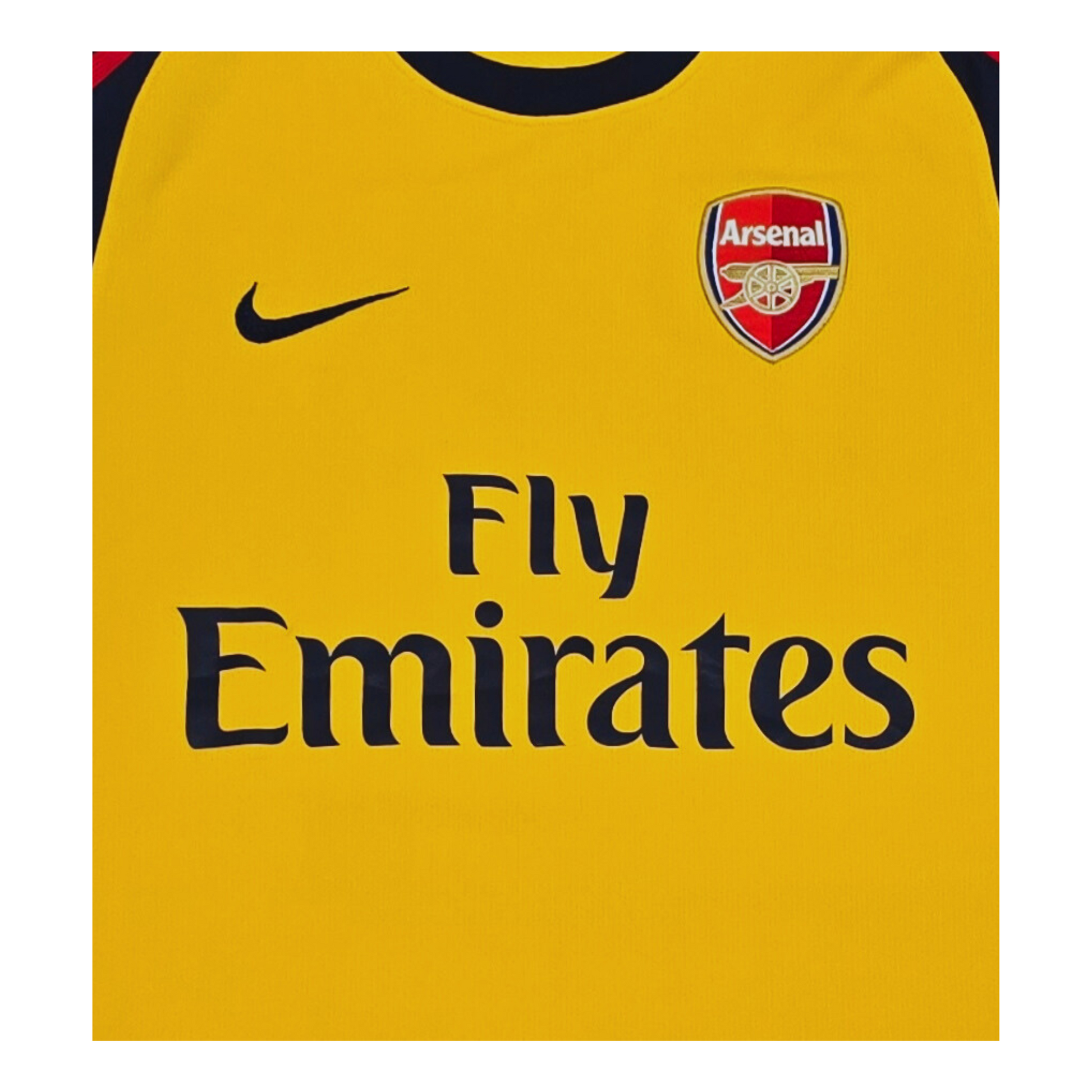 Arsenal 2008/09 Away Jersey Logo | Upcycled Locker