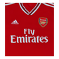 A red Adidas Arsenal 2019/20 Home Jersey.