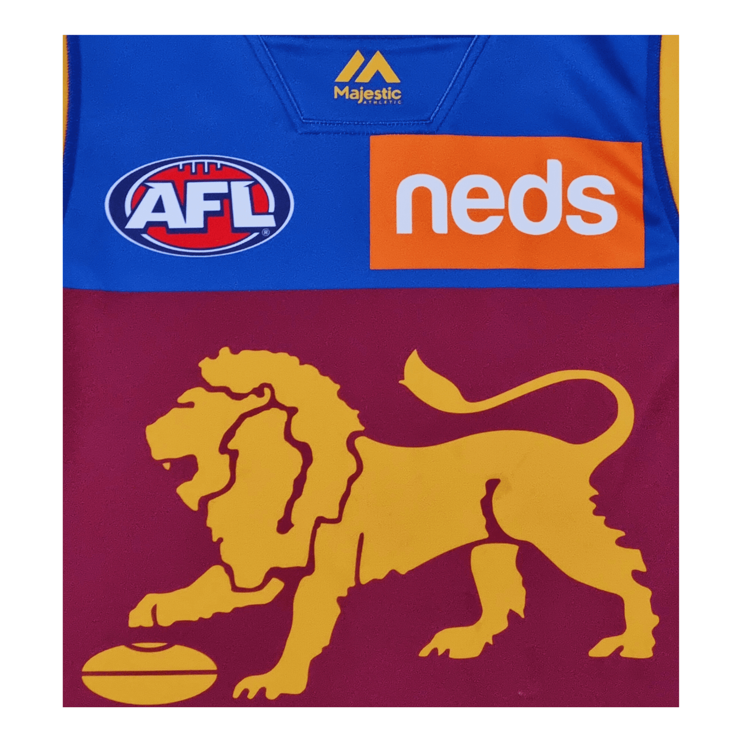 Brisbane Lions 2019 Home Guernsey - Logo