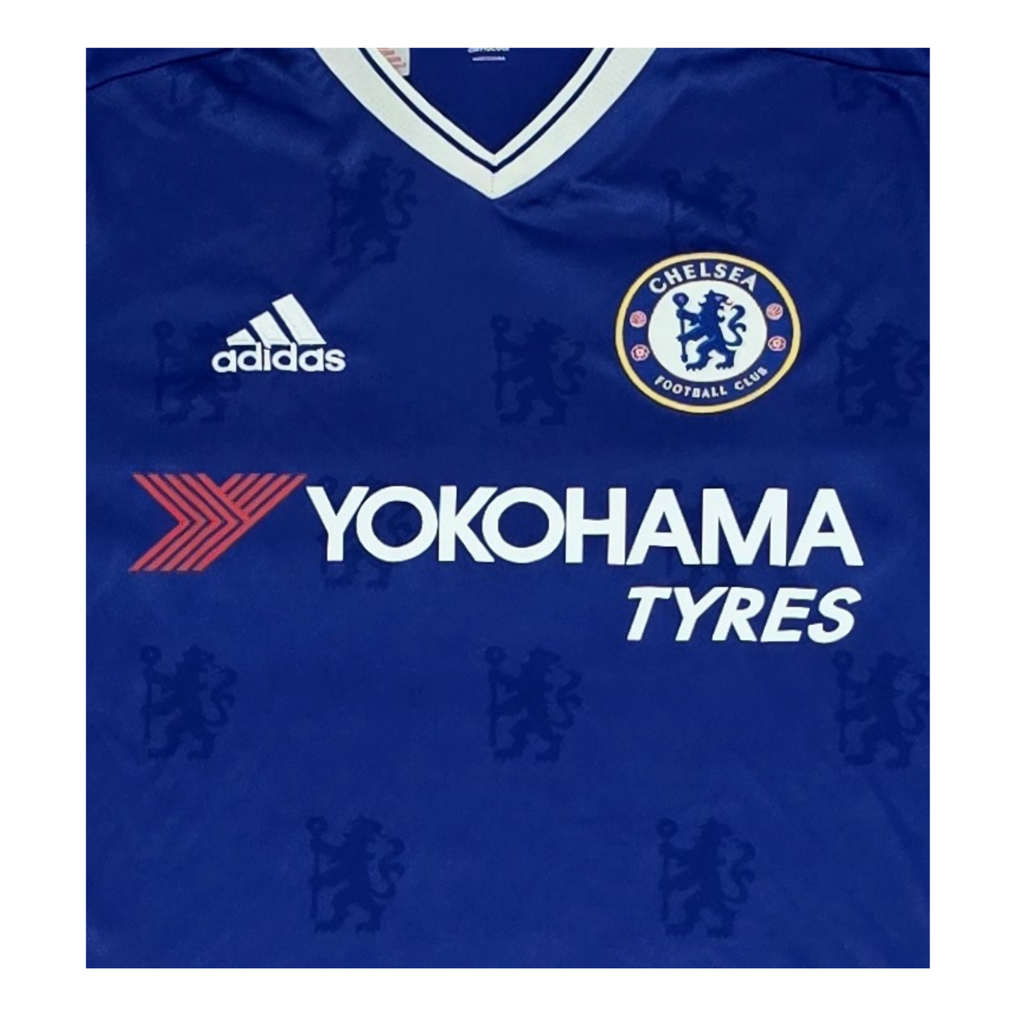 Chelsea 2016/17 Home Jersey Logo Detail