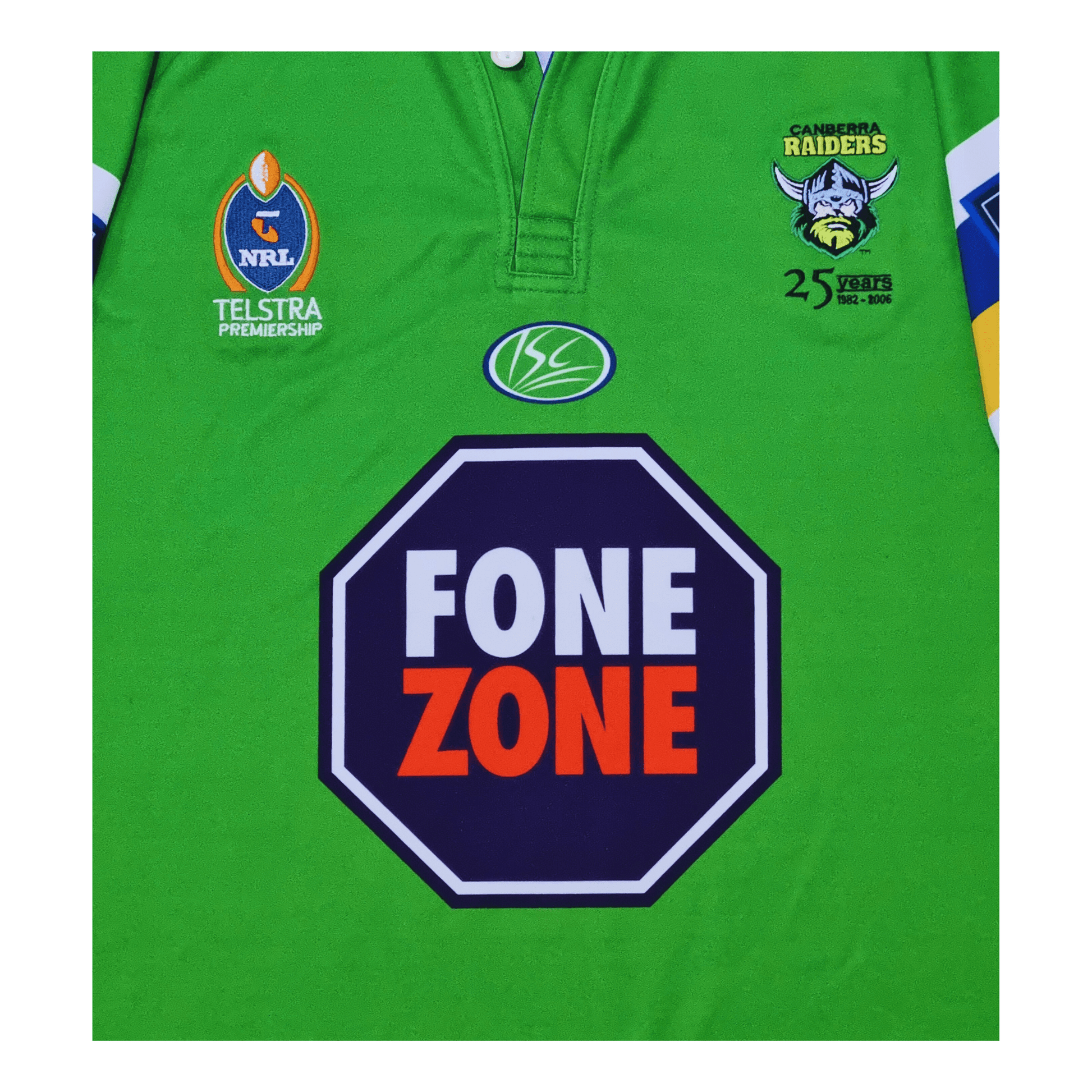 Canberra Raiders 2006 Home Jersey - Logo
