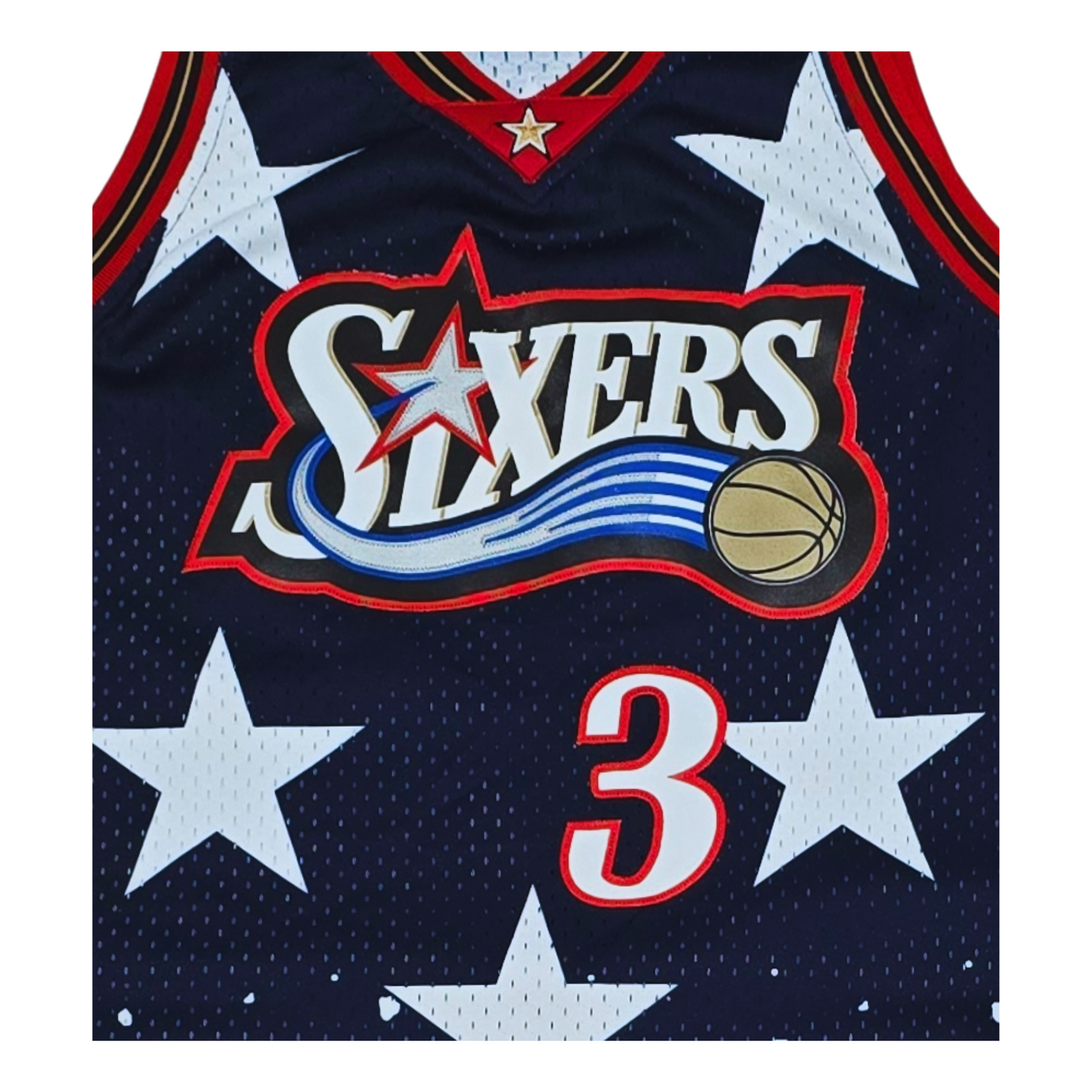Philadelphia 76ers 1997/98 HWC Swingman Jersey - Allen Iverson
