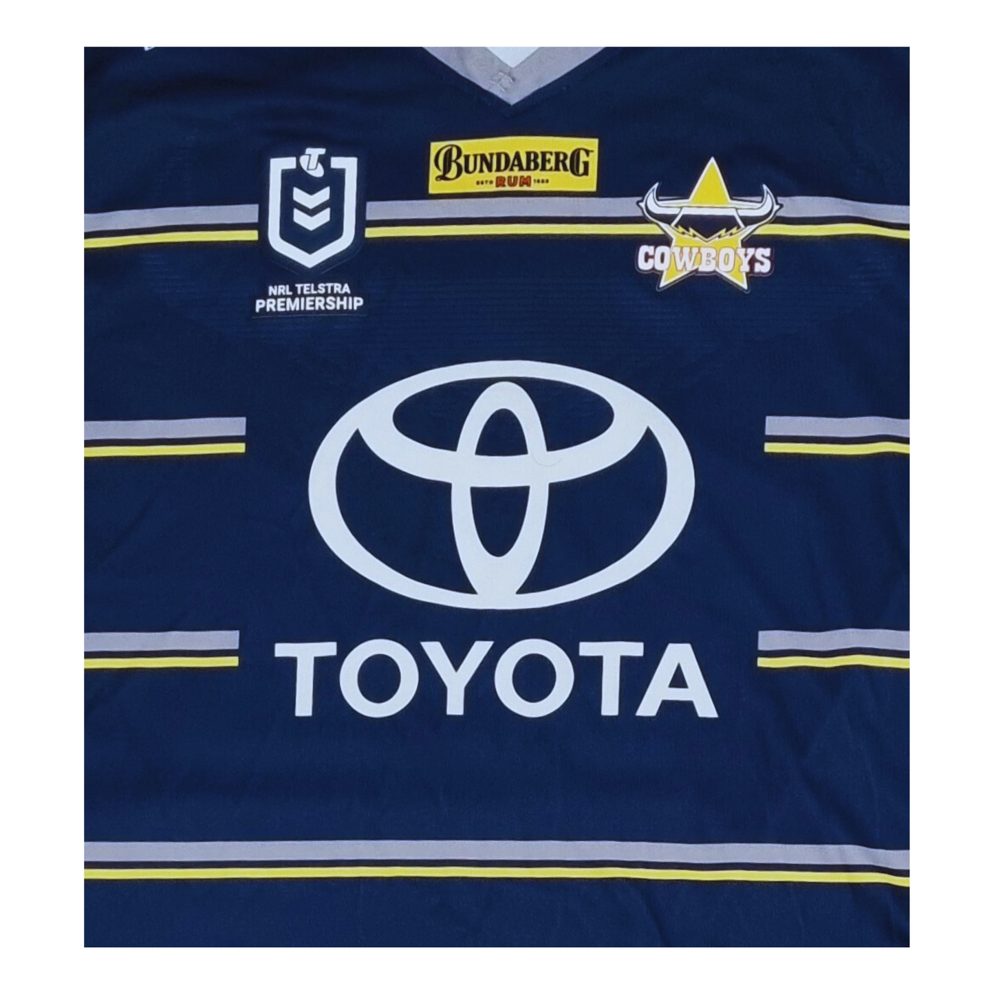 North Queensland Cowboys 2021 Jersey - Front | Upcycled Locker