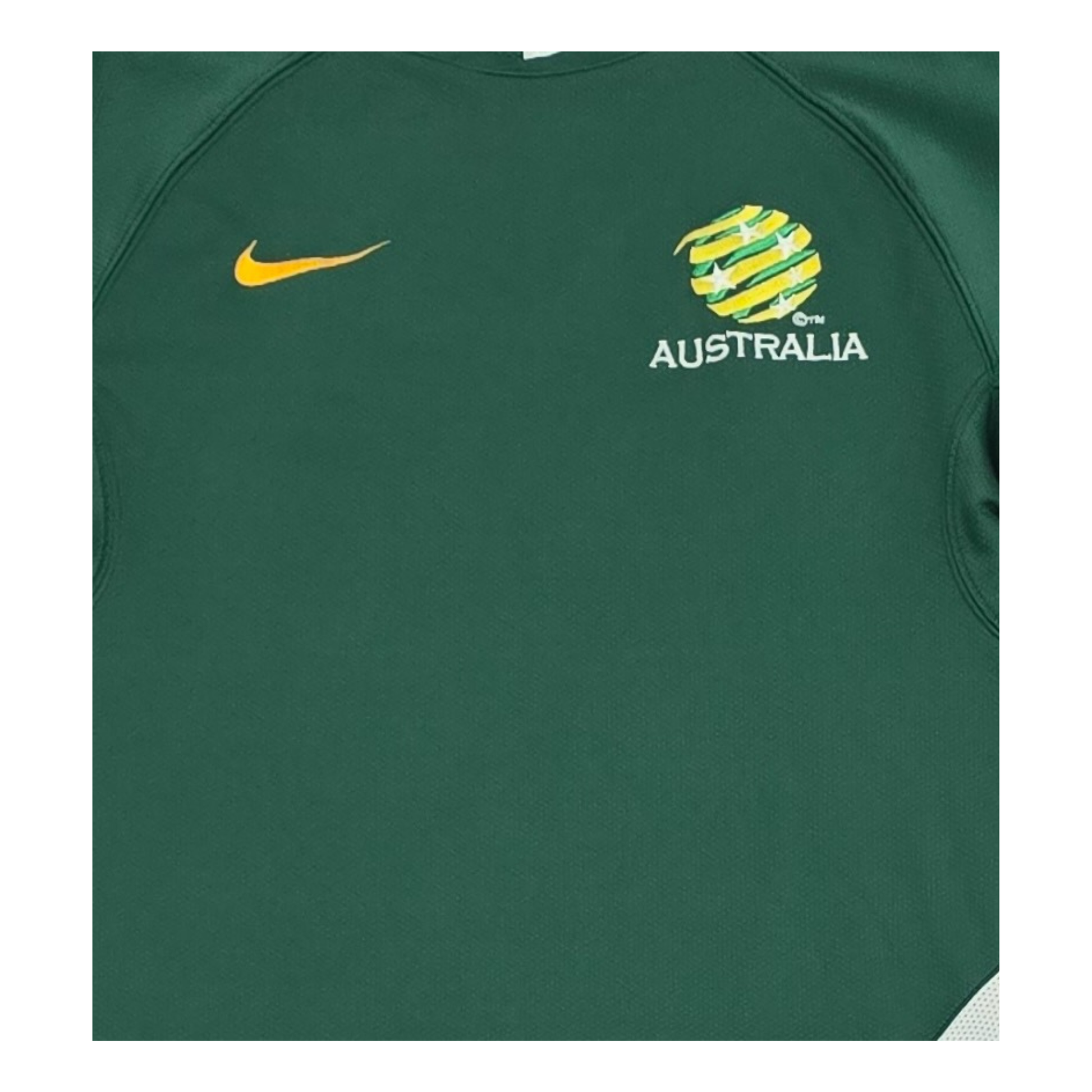 Australia 2006 Training Jersey Logo Detail