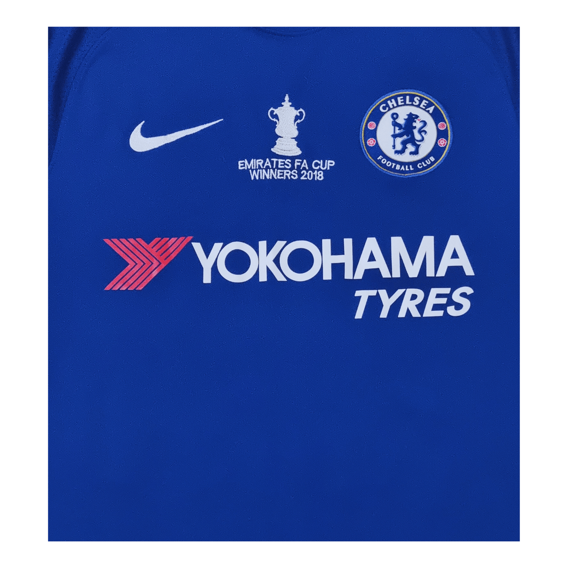 Chelsea 2017/18 Home Jersey - Logo