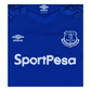 Wayne Rooney Everton 2017/18 Home Jersey - Umbro.