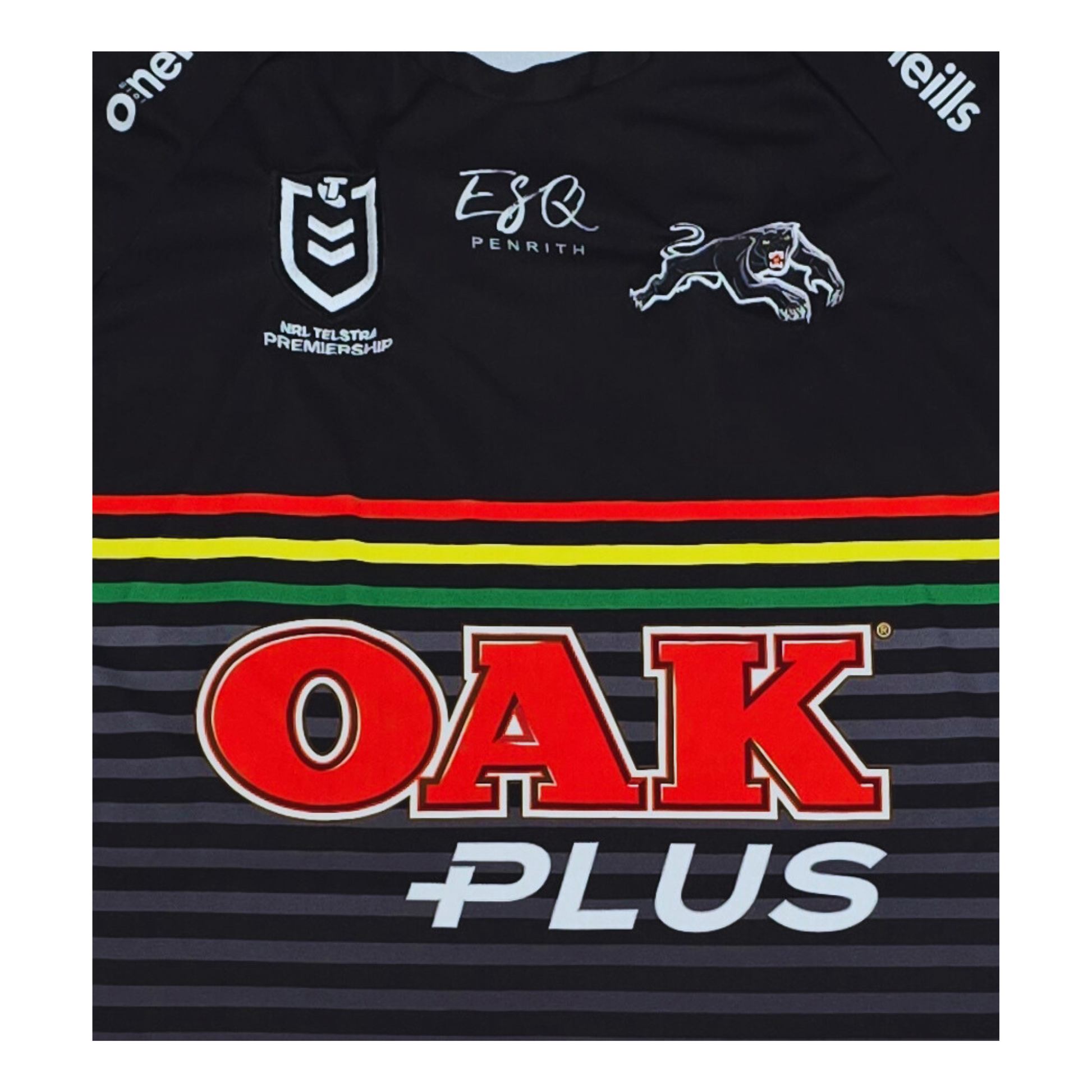 Penrith Panthers 2020 Home Jersey Front Logo