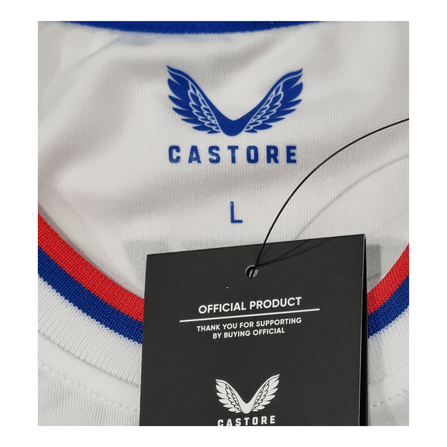 Rangers 2022/23 Away Jersey (LS) - Tag