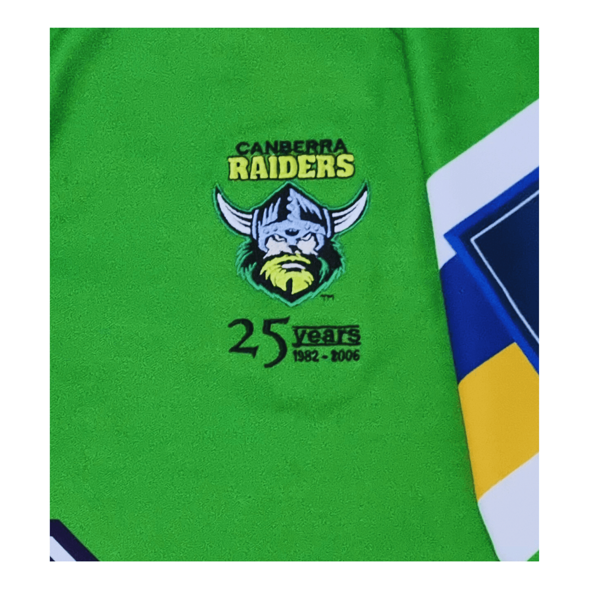 Canberra Raiders 2006 Home Jersey - Logo