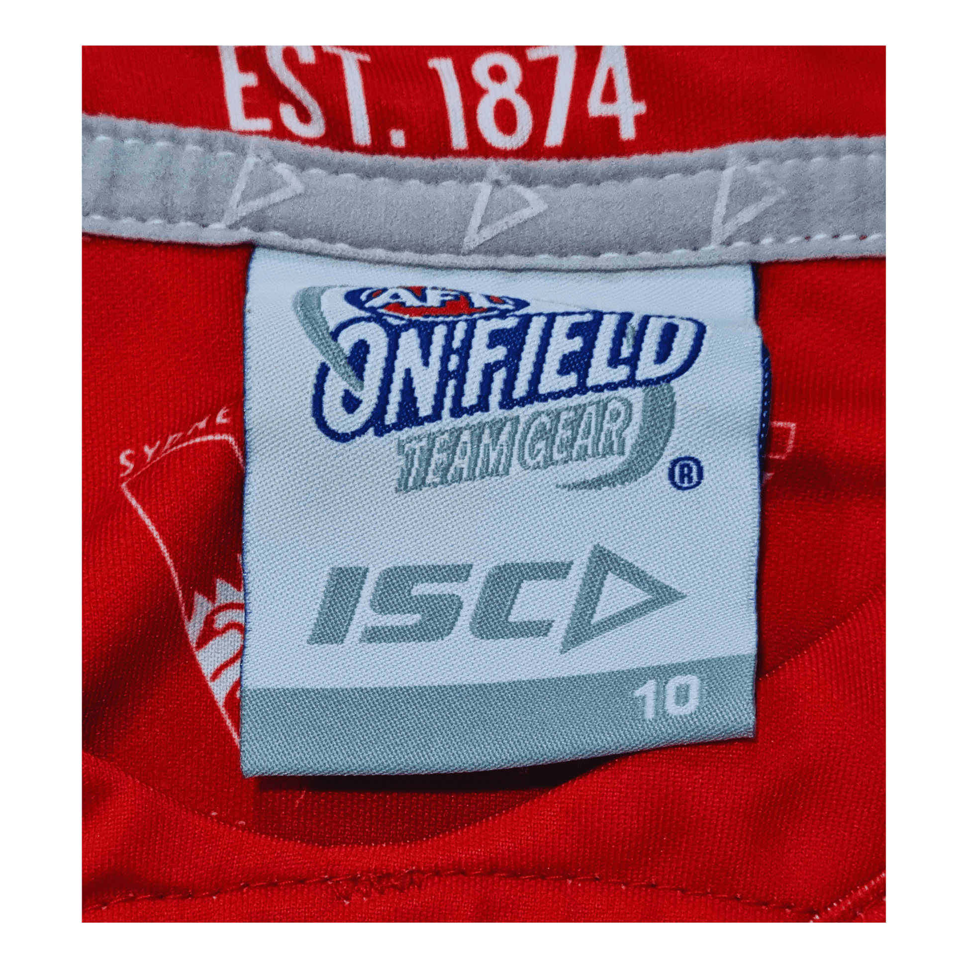 Sydney Swans 2016 Home Guernsey Tag