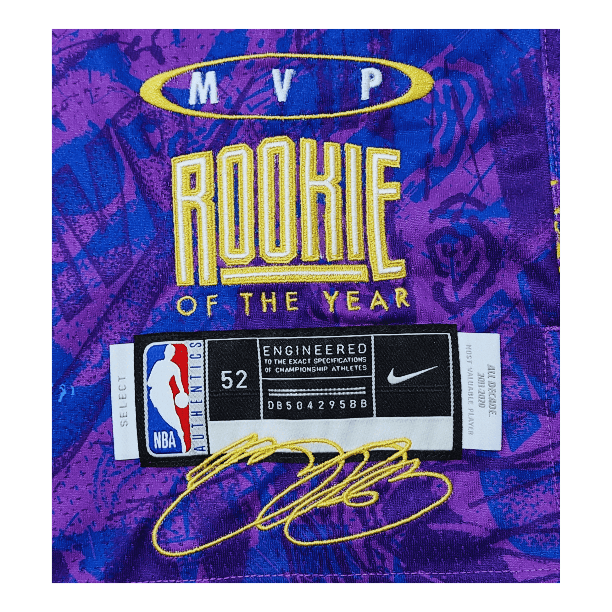 Los Angeles Lakers MVP Select Series Jersey - Lebron James - Logo