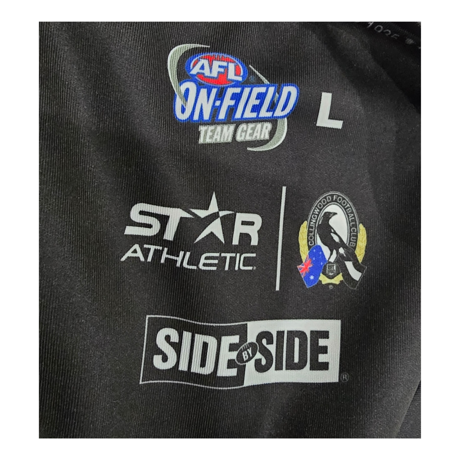 Collingwood Magpies 2013 Guernsey Logos