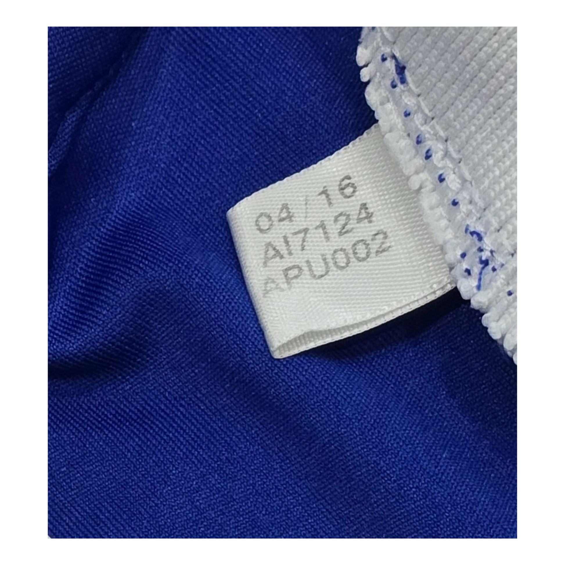 Chelsea 2016/17 Home Jersey Tag