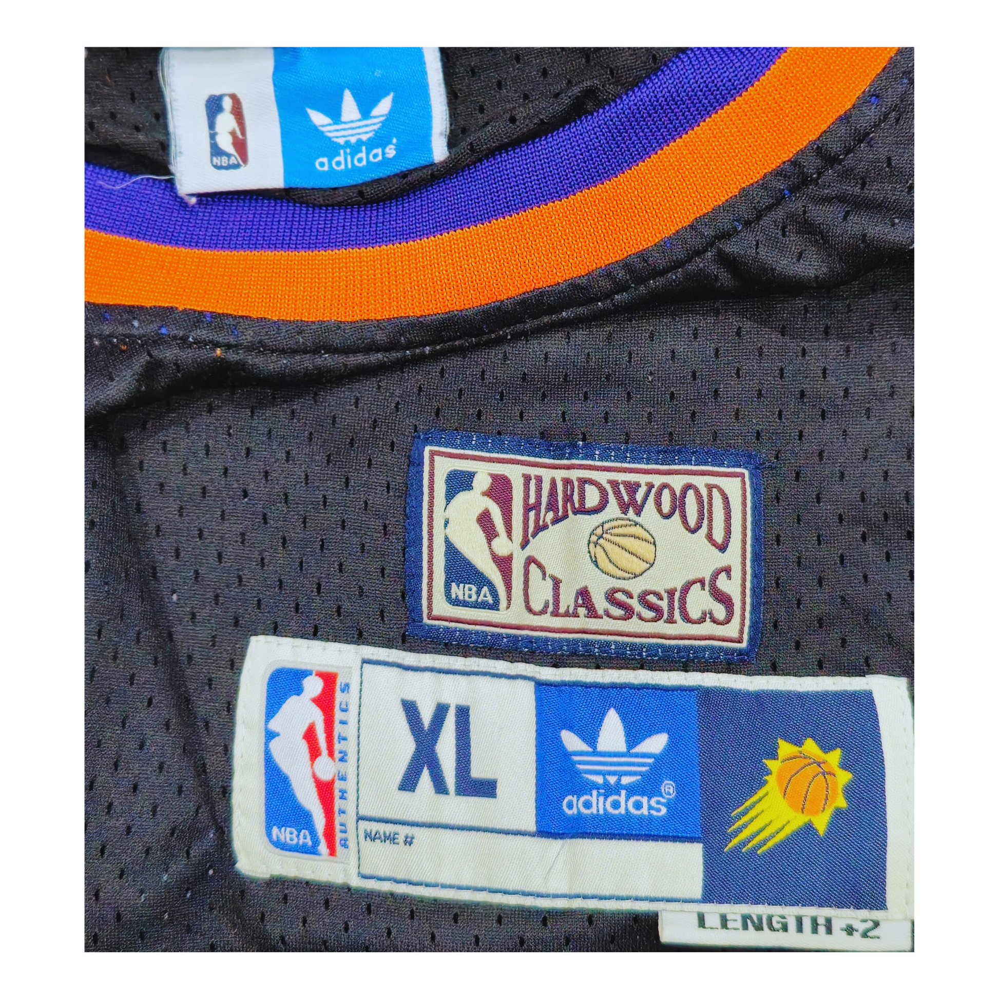 Phoenix Suns HWC Swingman Jersey - Charles Barkley Size Tag | Upcycled Locker